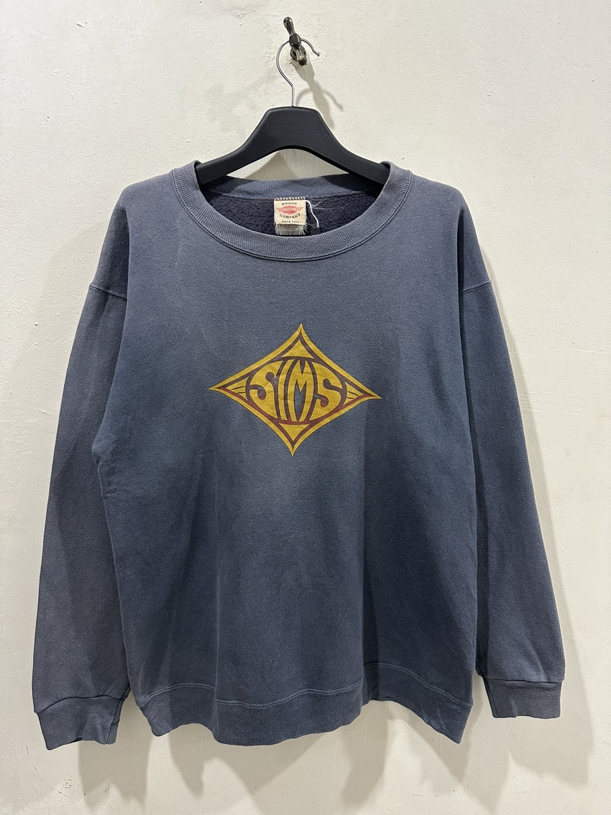 Quicksilver Y2K SIMS BOARD Faded Crewneck Size US L / EU 52-54 / 3 - 3 Thumbnail