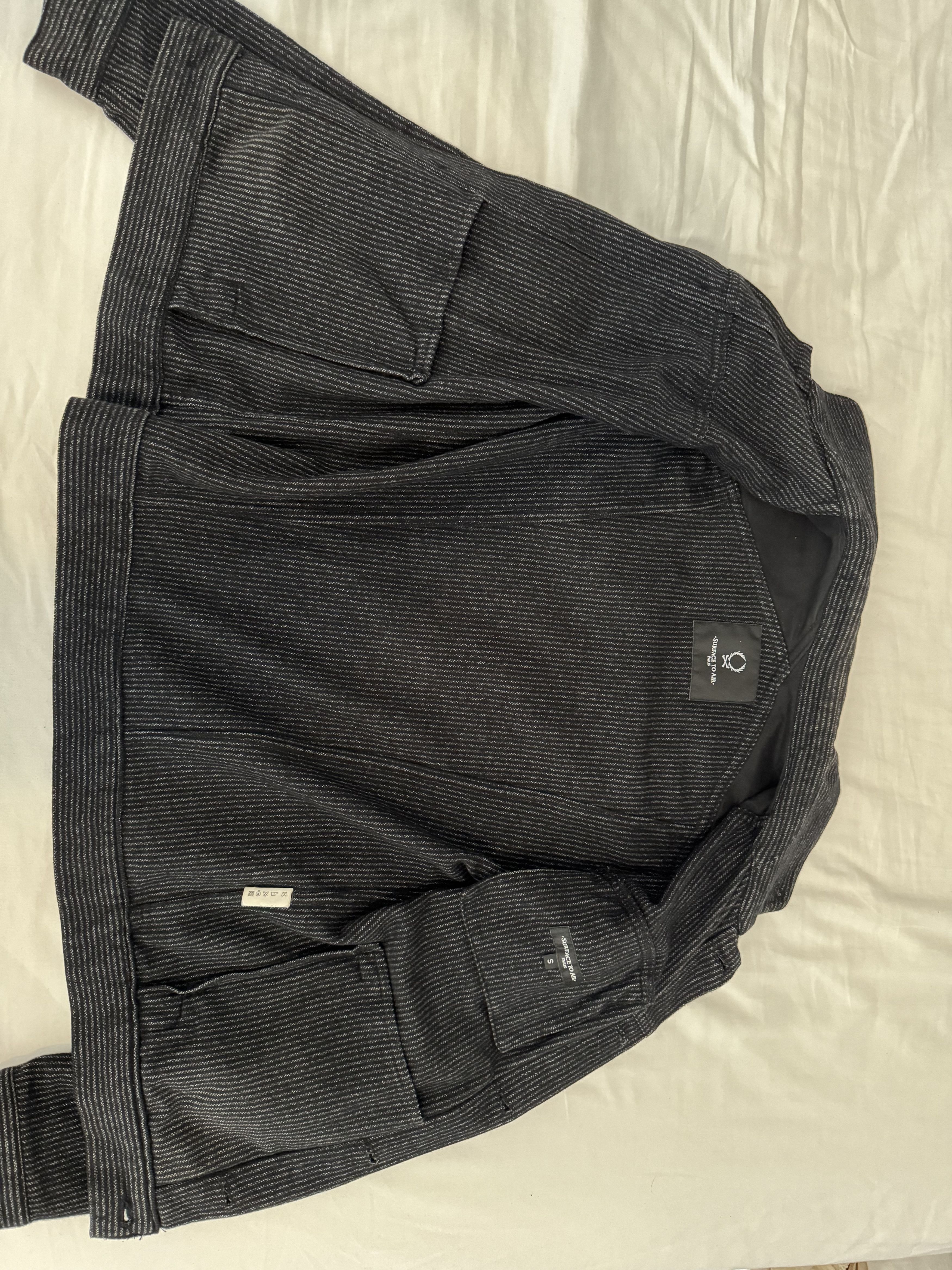 Surface To Air striped cotton/wool overshirt Size US S / EU 44-46 / 1 - 3 Thumbnail