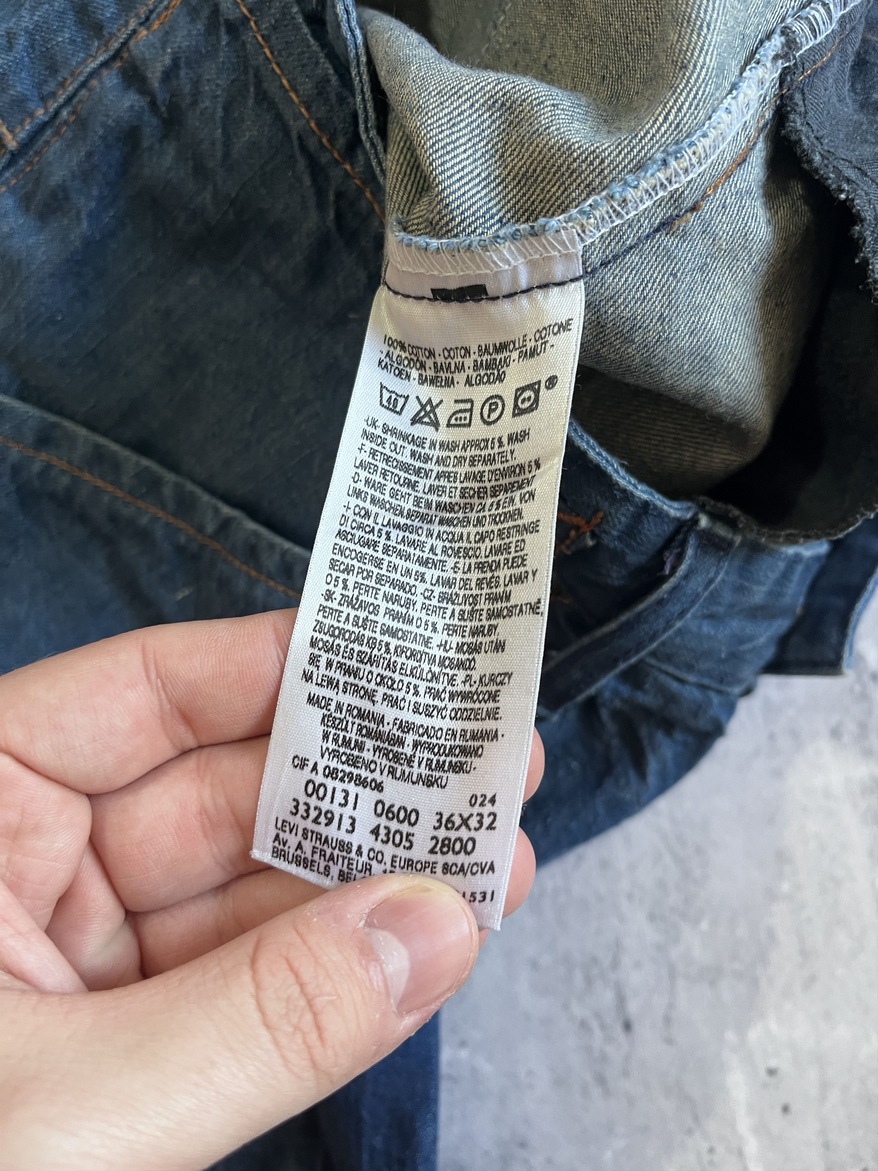 Levi's Levi's Engineered Jeans 2005 twisted leg denim Size US 36 / EU 52 - 11 Thumbnail