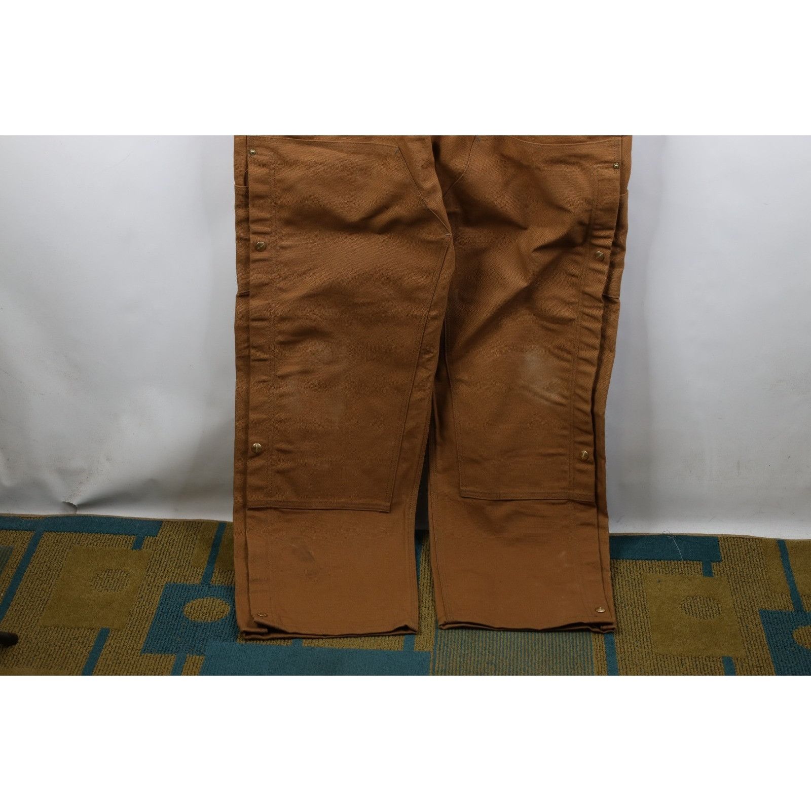 Carhartt Vintage Carhartt Distressed Canvas Double Knee Overalls Size US 40 / EU 56 - 4 Thumbnail