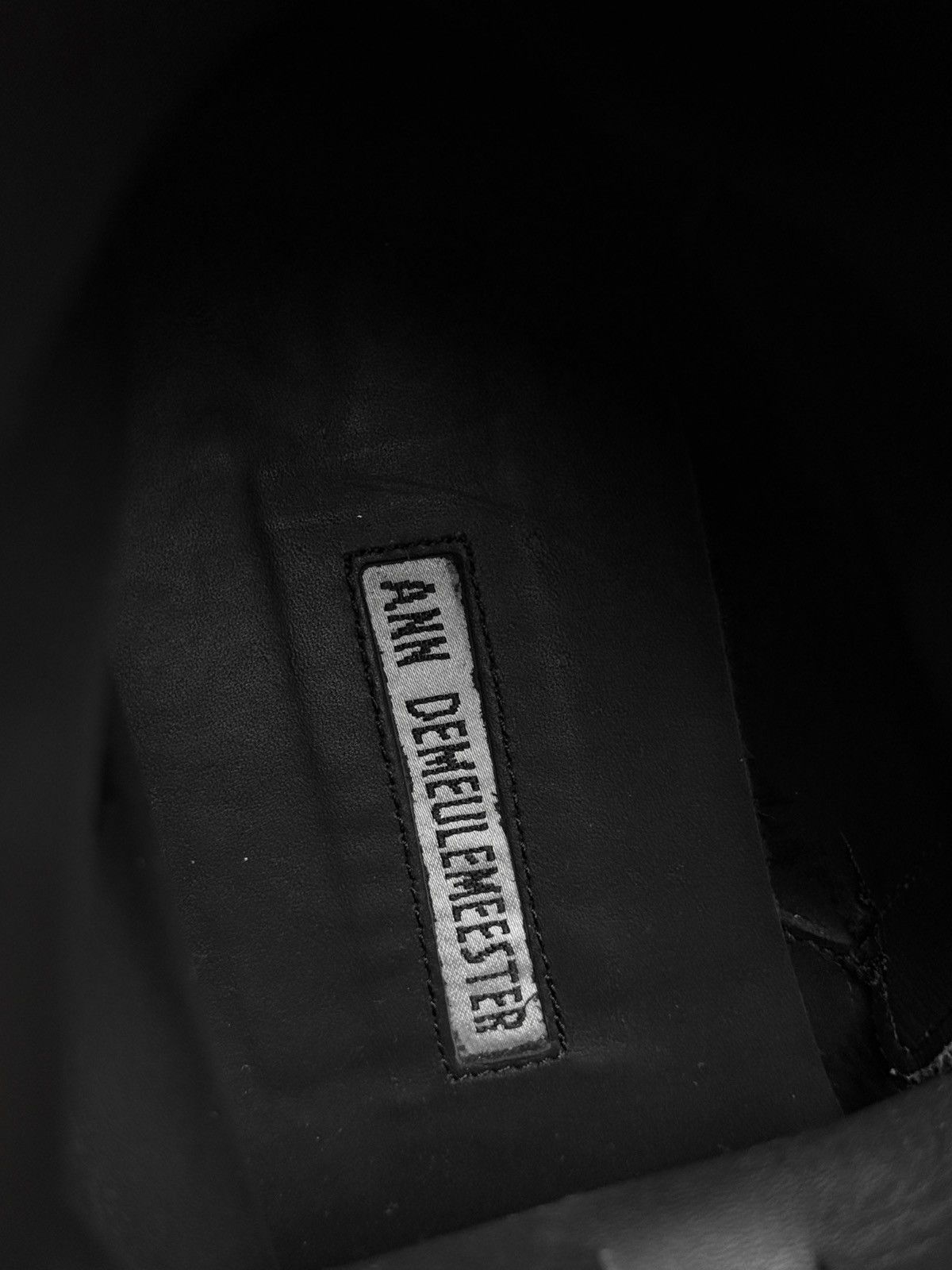 Ann Demeulemeester FW2014 Ann Demeulemeester Patent Leather Combat Biker Boots Size US 9 / EU 42 - 12 Thumbnail