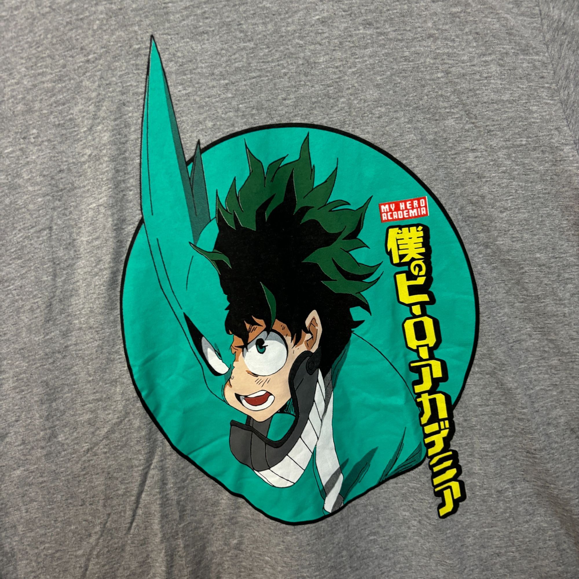 Anime My Hero Academia Deku Anime Tshirt size XL Size US XL / EU 56 / 4 - 4 Thumbnail