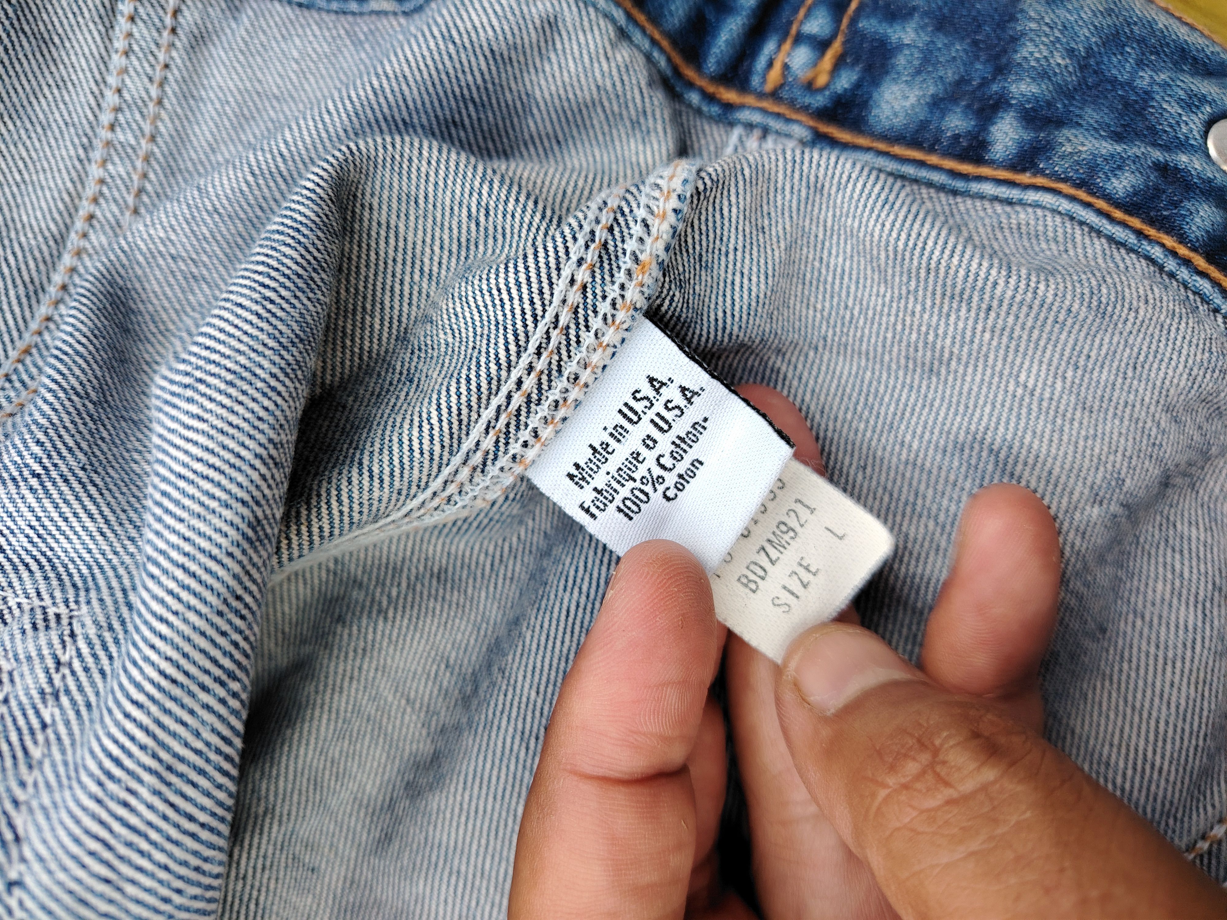Calvin Klein × Vintage Calvin Klein Vintage Denim Vest Jacket Size US L / EU 52-54 / 3 - 6 Thumbnail
