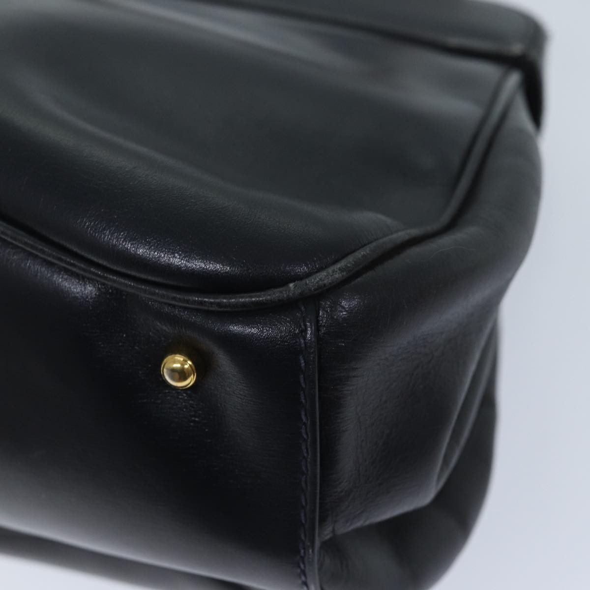 Gucci GUCCI Ready Lock Hand Bag Leather Navy 000 406 000 406 Size ONE SIZE - 16 Thumbnail