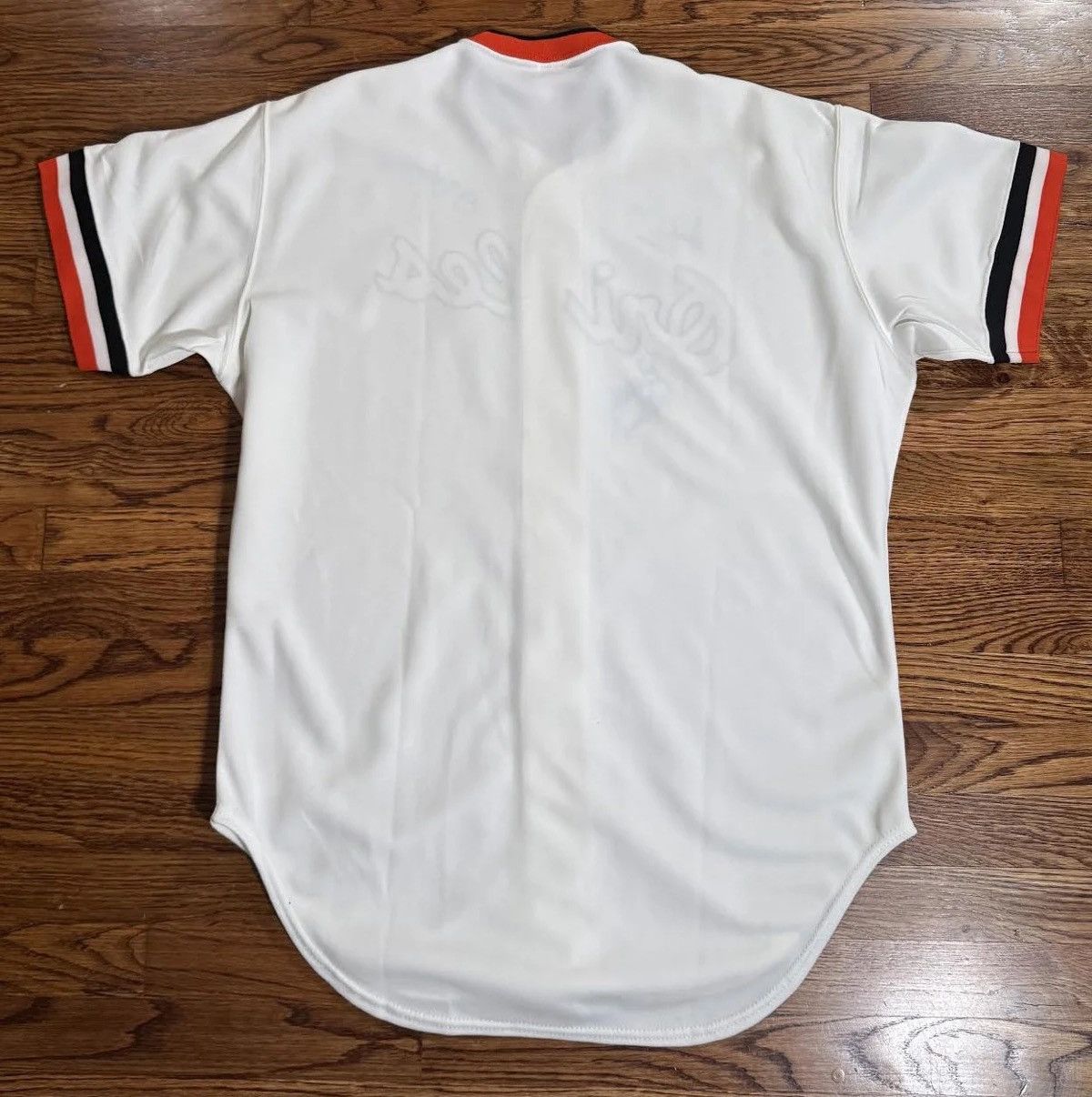 Vintage Vintage Rawlings Baltimore Orioles Authentic Home Jersey Size US XL / EU 56 / 4 - 4 Thumbnail