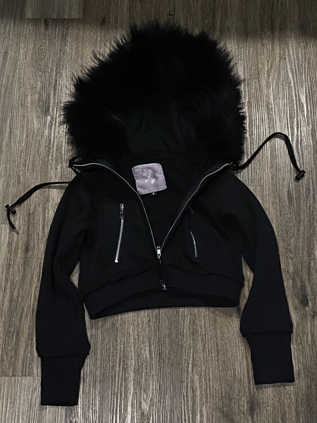 If Six Was Nine × Japanese Brand × Le Grande Bleu (L.G.B.) 2000s Japanese inspired Fur Parka gospelcorp Size US S / EU 44-46 / 1 - 2 Thumbnail
