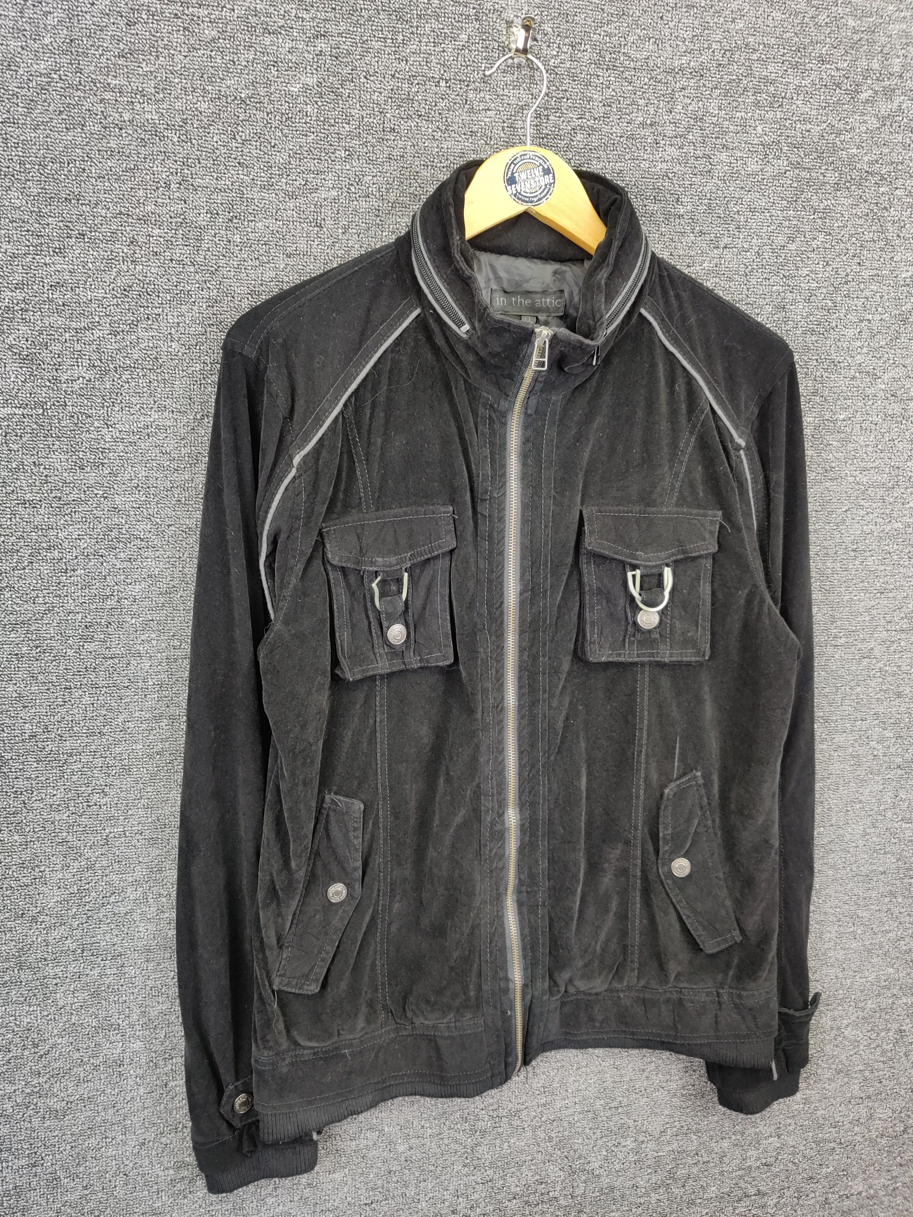 In The Attic Vintage In The Attic Velvet Bondage Punk Jacket Size US M / EU 48-50 / 2 - 7 Thumbnail