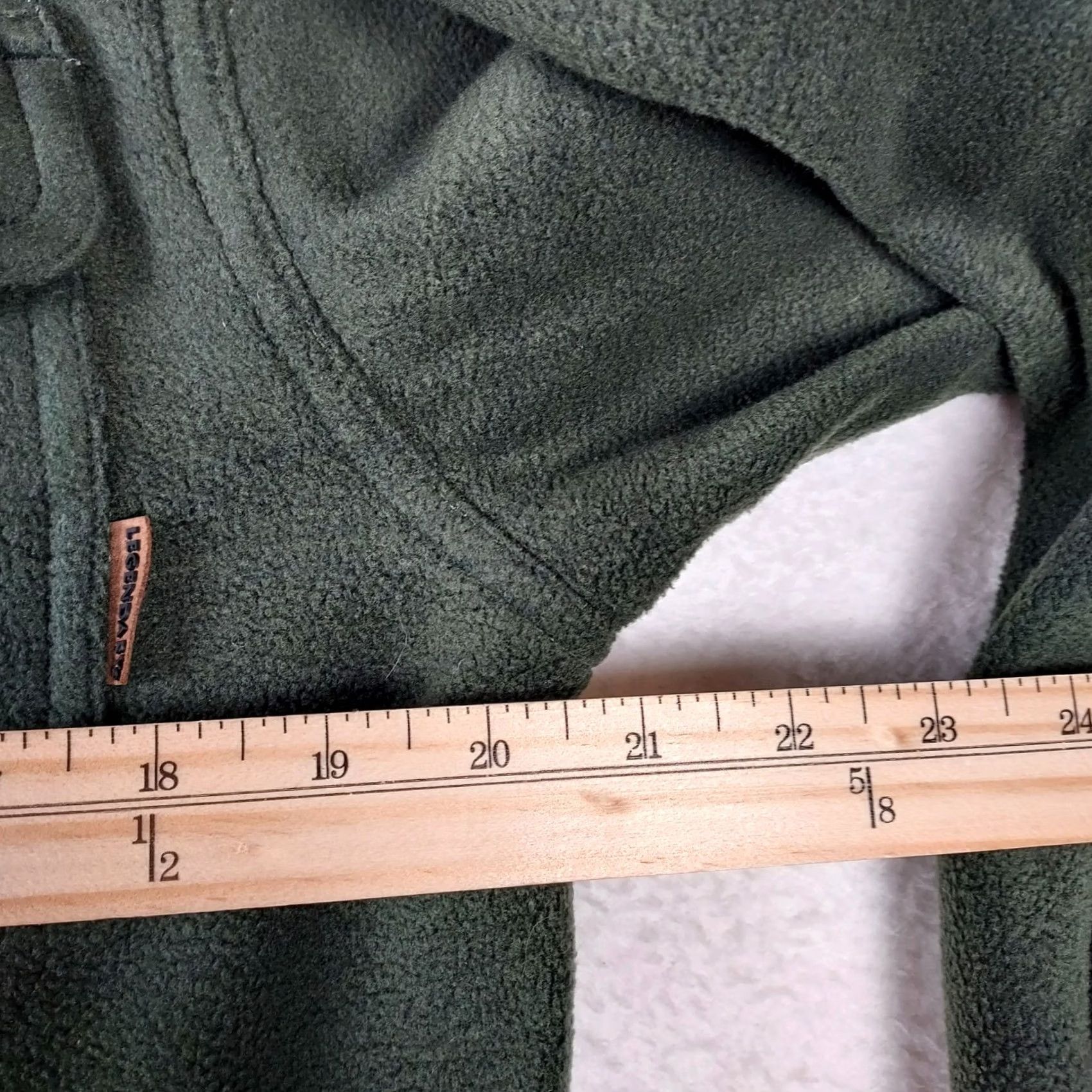 Vintage Mens Legendary Whitetails Fleece Shacket Medium Green Button Up Jacket Size US M / EU 48-50 / 2 - 7 Thumbnail