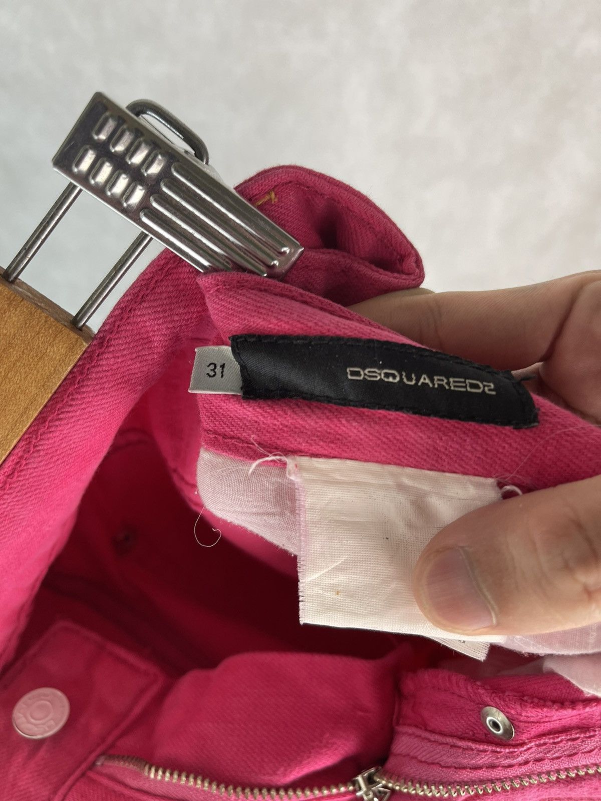 Dsquared2 Fw13 Dsquared hot pink denim pants Size US 32 / EU 48 - 8 Thumbnail