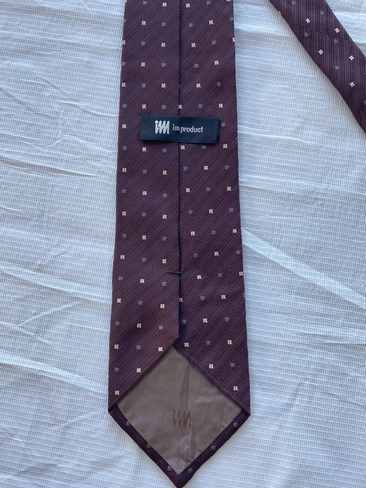Issey Miyake × SikSilk 🔥 Vintage Issey Miyake Silk Neck Tie Size ONE SIZE - 10 Thumbnail