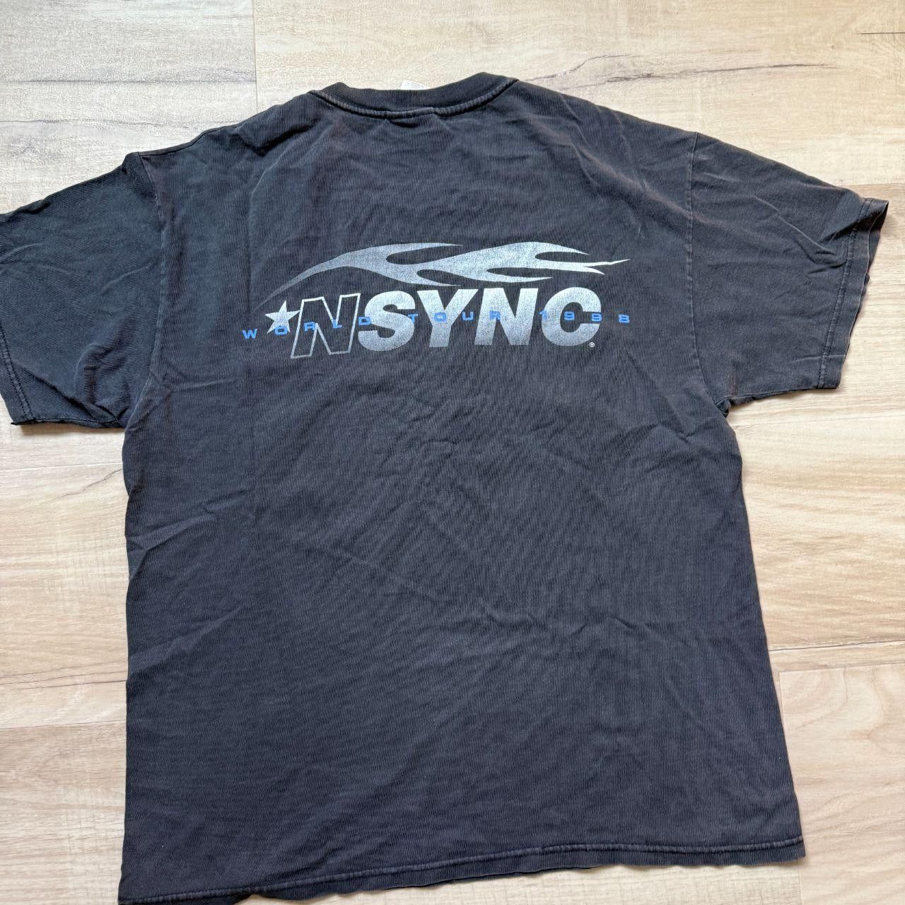 Vintage Vintage N'Sync 1998 World Tour Tee Size US L / EU 52-54 / 3 - 3 Thumbnail