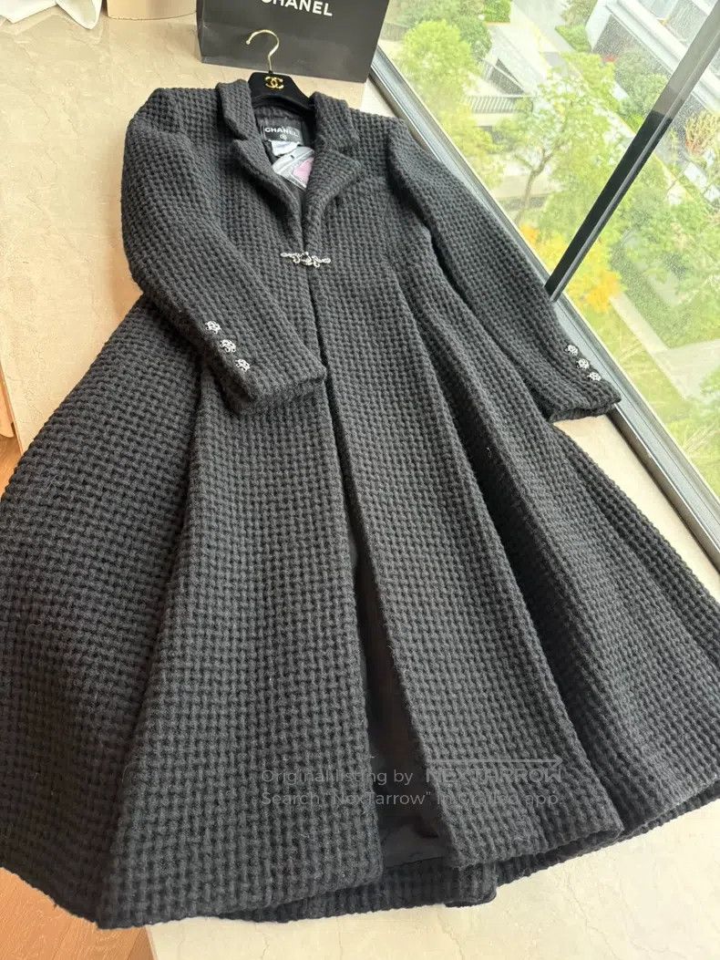 Chanel Salzburg extra long coat
