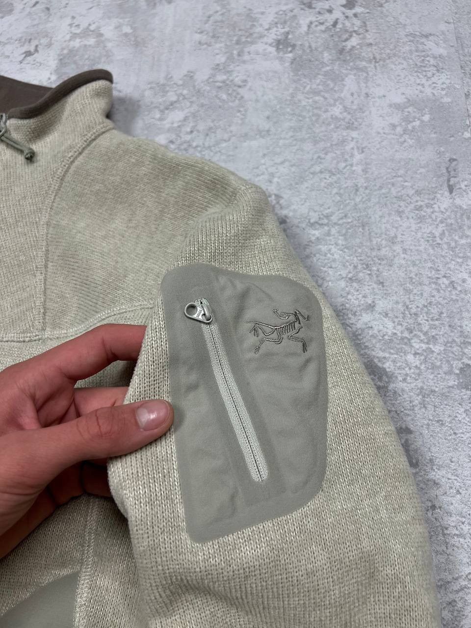 Arc'teryx Arcteryx Polartec Beige Zip-Fleece Sweatshirt Size M / US 6-8 / IT 42-44 - 11 Thumbnail