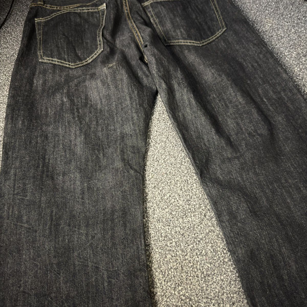 Undercover × Uniqlo 🔥🇯🇵 Vintage 90s Black Jeans Uniqlo UJ S002 Size US 33 - 9 Thumbnail