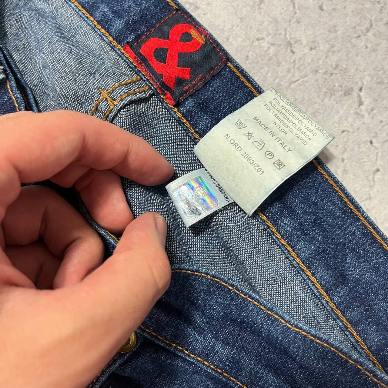 Dolce & Gabbana Dolce & Gabbana Vintage Jeans Blue Basic Straight Size US 32 / EU 48 - 12 Thumbnail