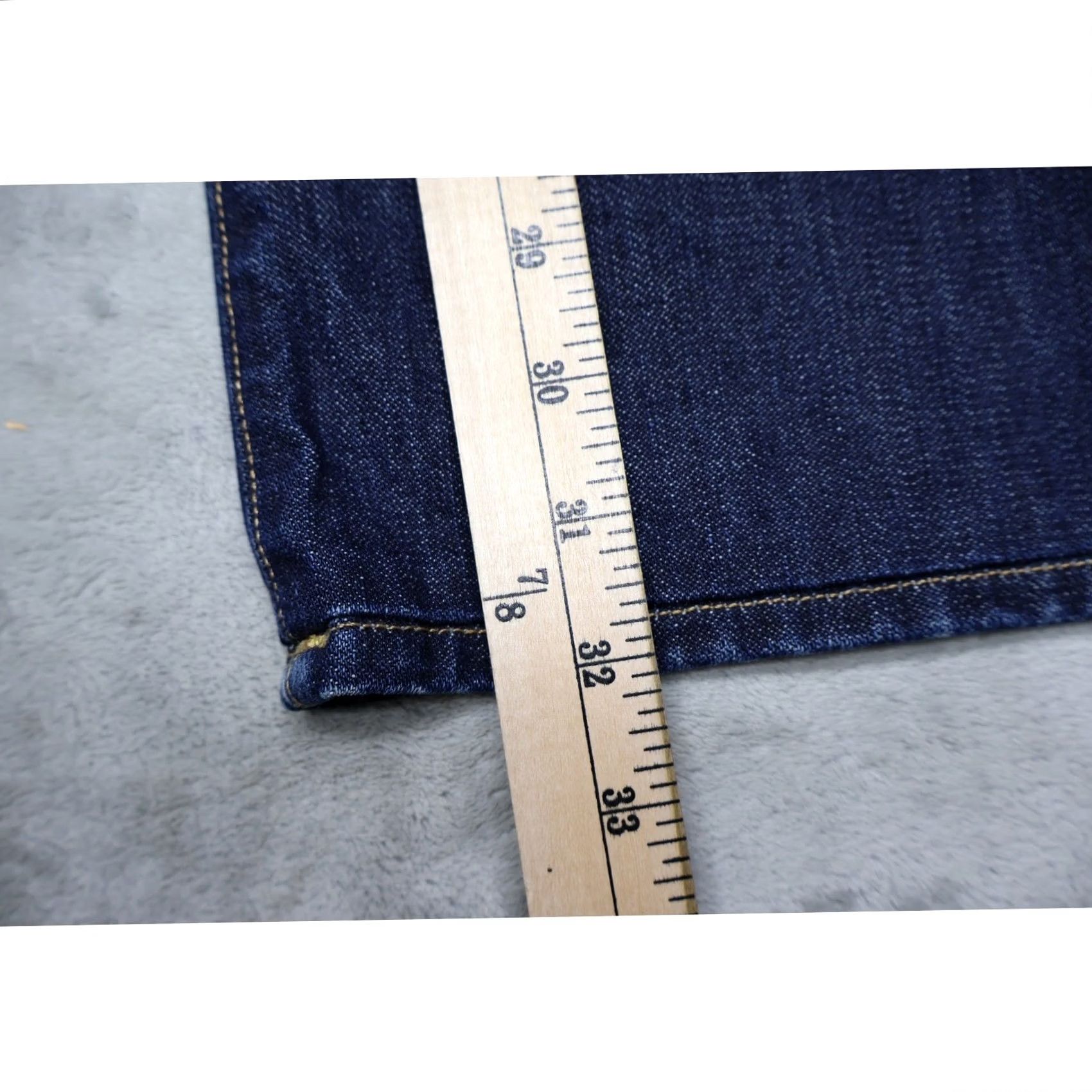True Religion True Religion Bobby Jeans Men 34x32 Dark Denim Straight Whisker Fade USA Shirt? Size US 34 / EU 50 - 5 Thumbnail