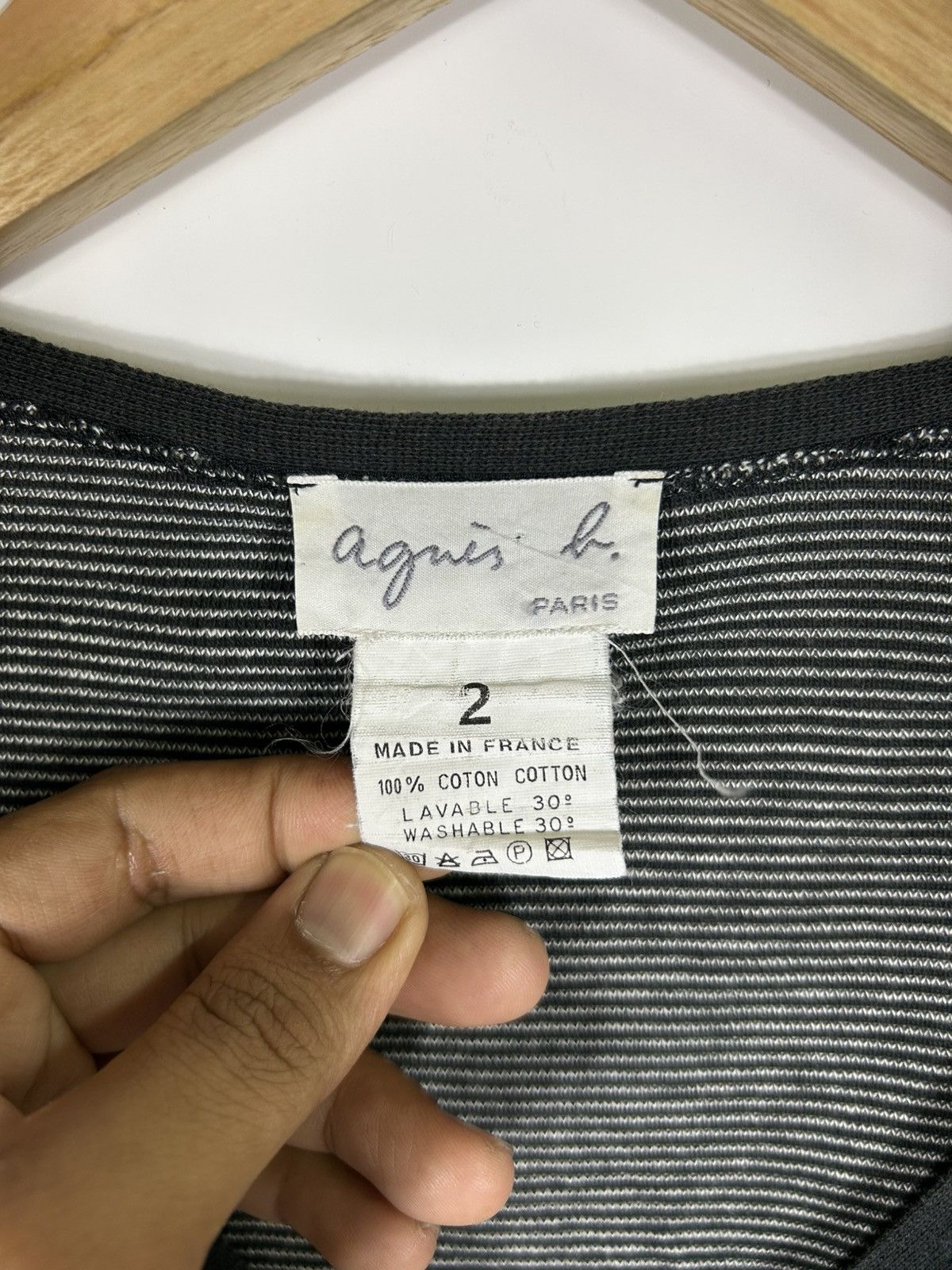 agnes b. ⚡️Vintage Agnes B Knit Button Sweater Size XS / US 0-2 / IT 36-38 - 7 Thumbnail