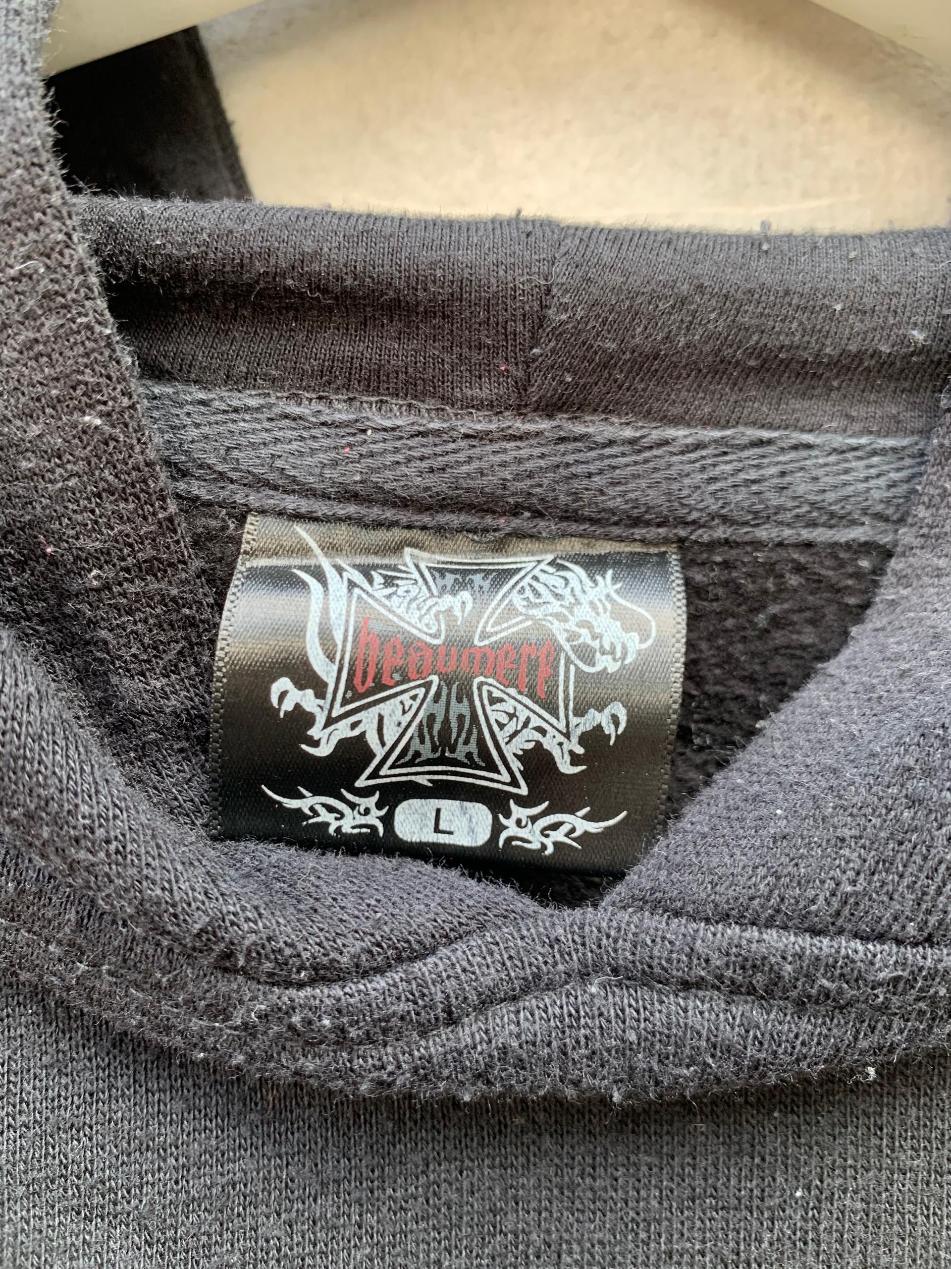 Japanese Brand × Vintage Vintage Beaumere phantom Sukajan Hoodie Sweatshirt Size US L / EU 52-54 / 3 - 6 Thumbnail