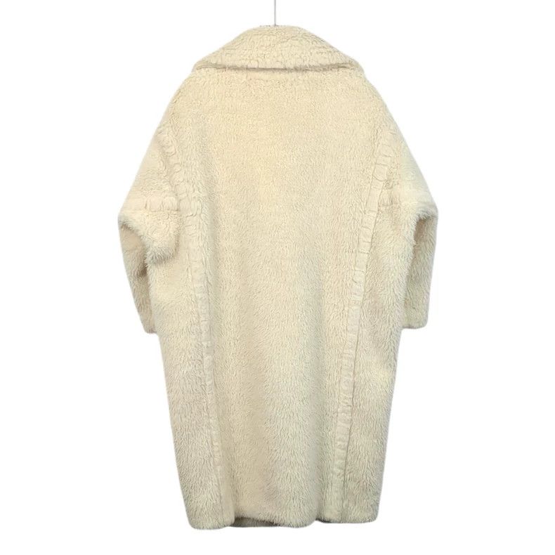 Max Mara Max Mara Teddy Collection Beige Teddy Wool Lapel Double-br Size XS / US 0-2 / IT 36-38 - 2 Thumbnail