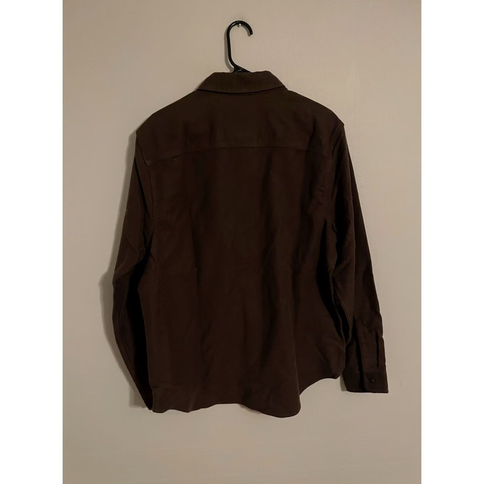 Outerknown Outerknown Terra Nova Moleskin Shirt Brown Chamois Flannel - Mens Large - New Size US L / EU 52-54 / 3 - 4 Thumbnail