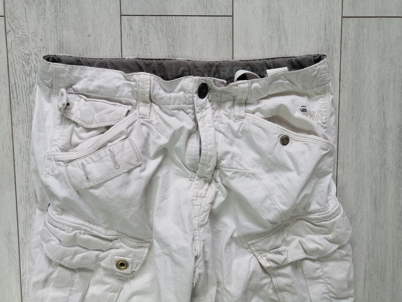 G-Star Men's cargo pants G-Star white Size 31 Size US 31 - 3 Thumbnail