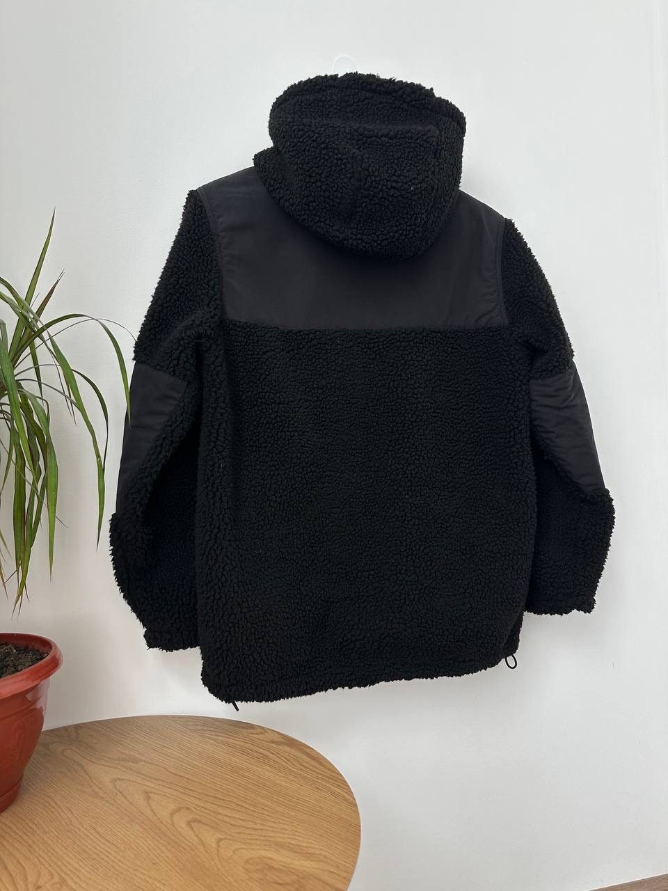 Japanese Brand × Vintage Vintage Teddy Black Fleece Faux Fur Stussy Style Jacket Size US M / EU 48-50 / 2 - 10 Thumbnail