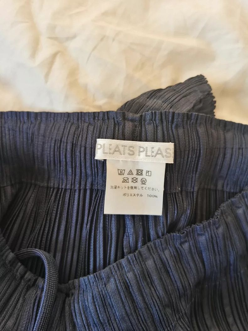 Issey Miyake issey miyake size:4 Navy blue trousers 2506-Nextarrow Size US 26 / EU 42 - 4 Thumbnail