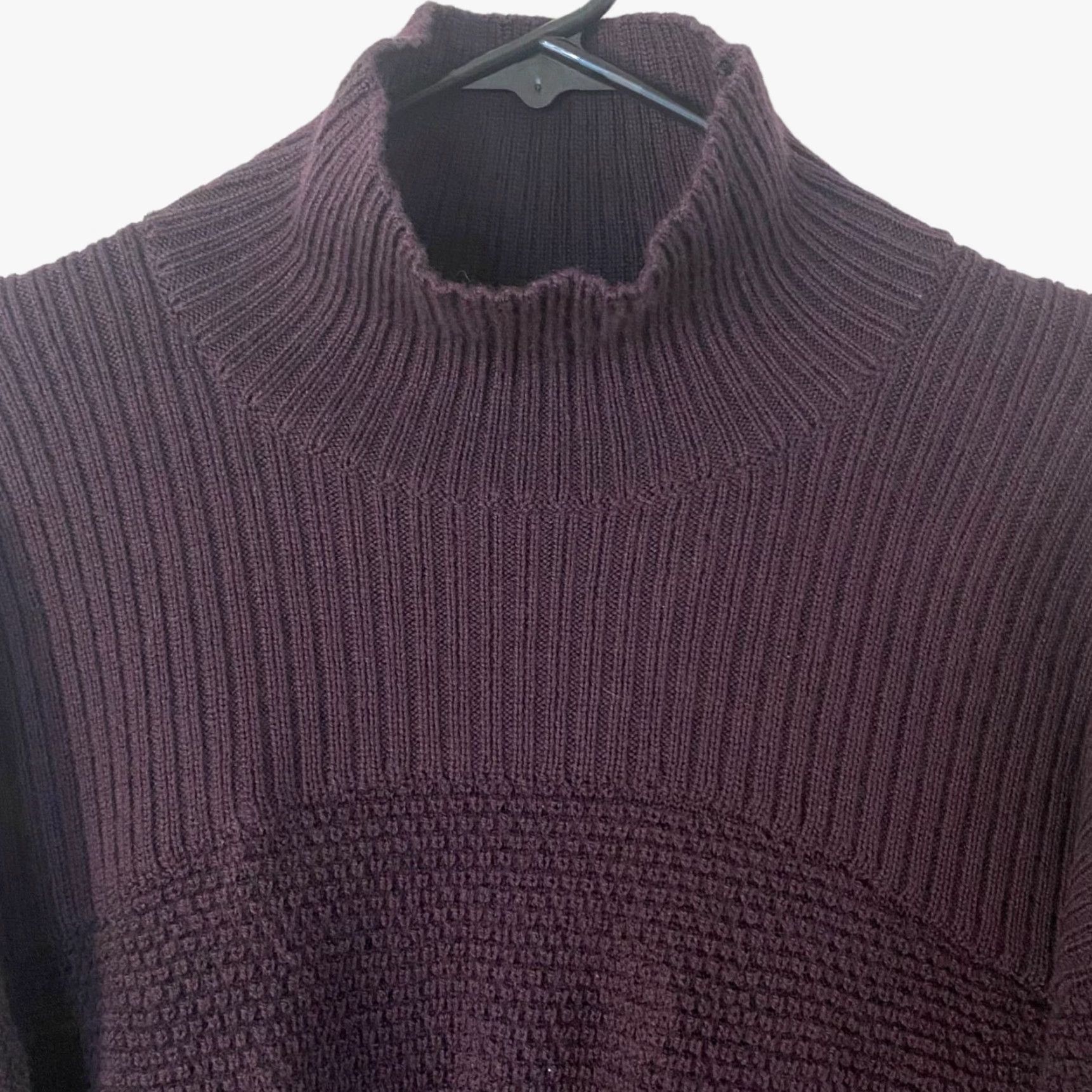 Lululemon Lululemon Warmth & Restore Merino Wool Knit Turtle-Neck Pullover Sweater Purple Women's 12 Size XL / US 12-14 / IT 48-50 - 5 Thumbnail
