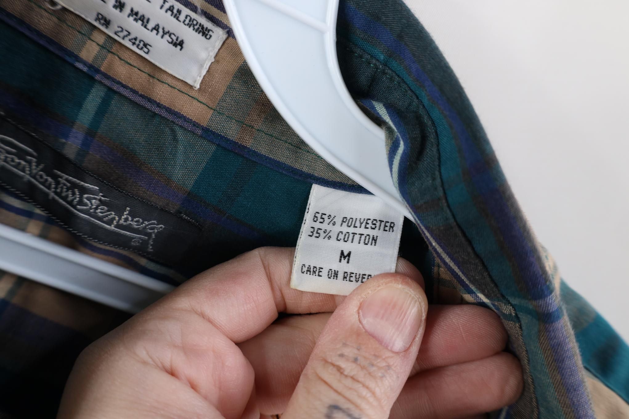 Vintage Vintage 80s 90s Egon Von Furstenberg Single Button Shirt Size US M / EU 48-50 / 2 - 8 Thumbnail