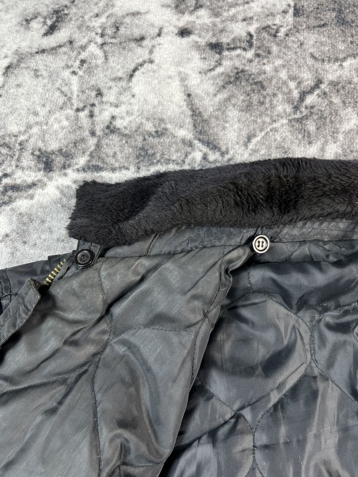 Vintage Vintage Black MA-1 Bomber Jacket Size US XL / EU 56 / 4 - 7 Thumbnail