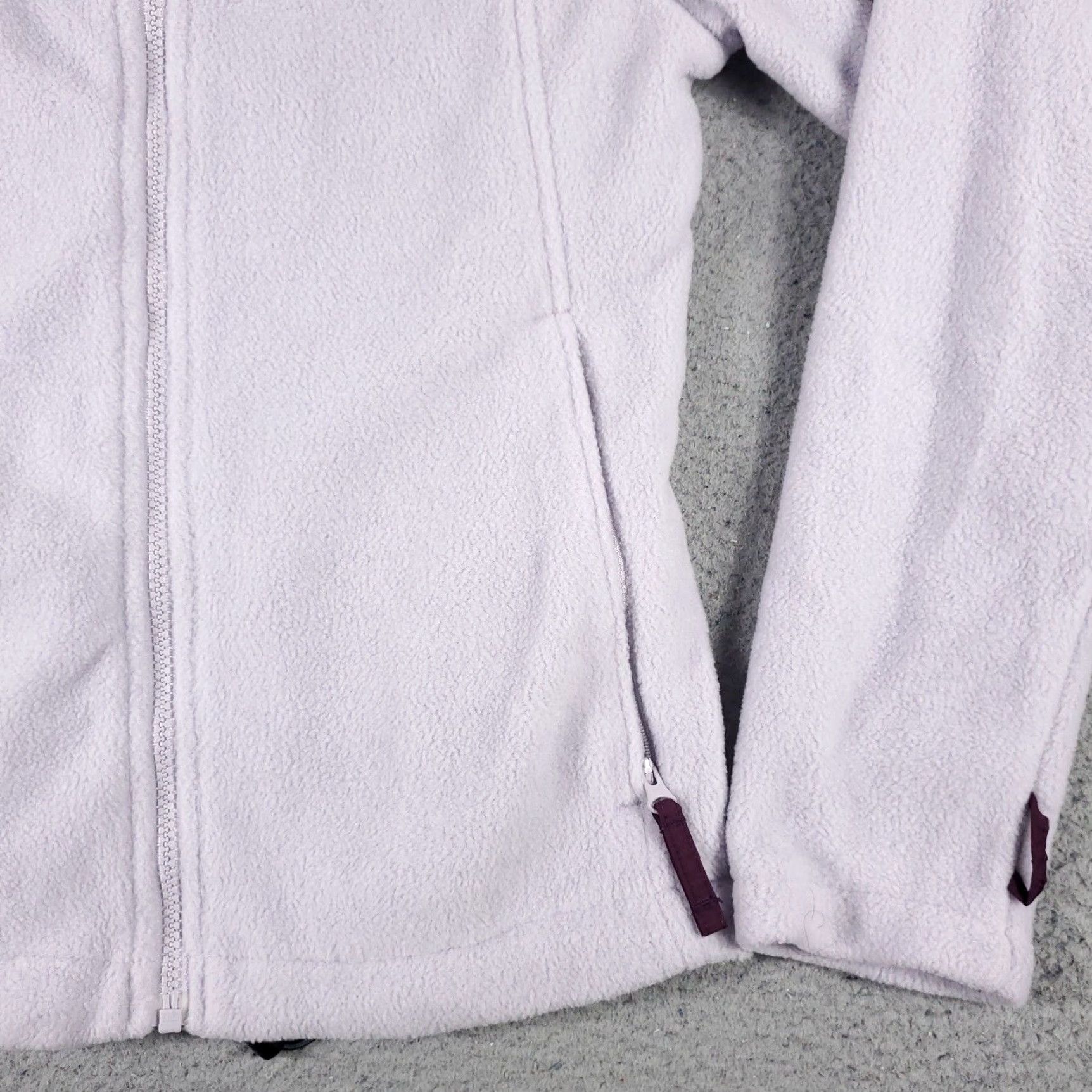 Vintage Columbia Jacket Womens Small Purple Fleece Full Zip Up Sweater Ladies Size S / US 4 / IT 40 - 5 Thumbnail