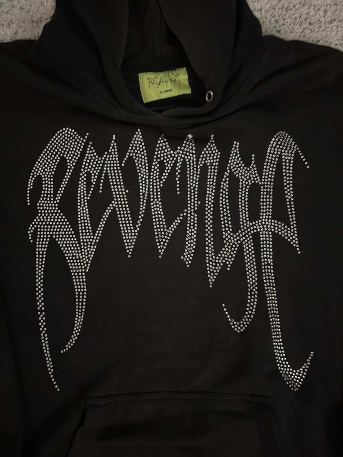 Revenge Revenge Rhinestone Hoodie Heartbreak Size US XL / EU 56 / 4 - 2 Thumbnail