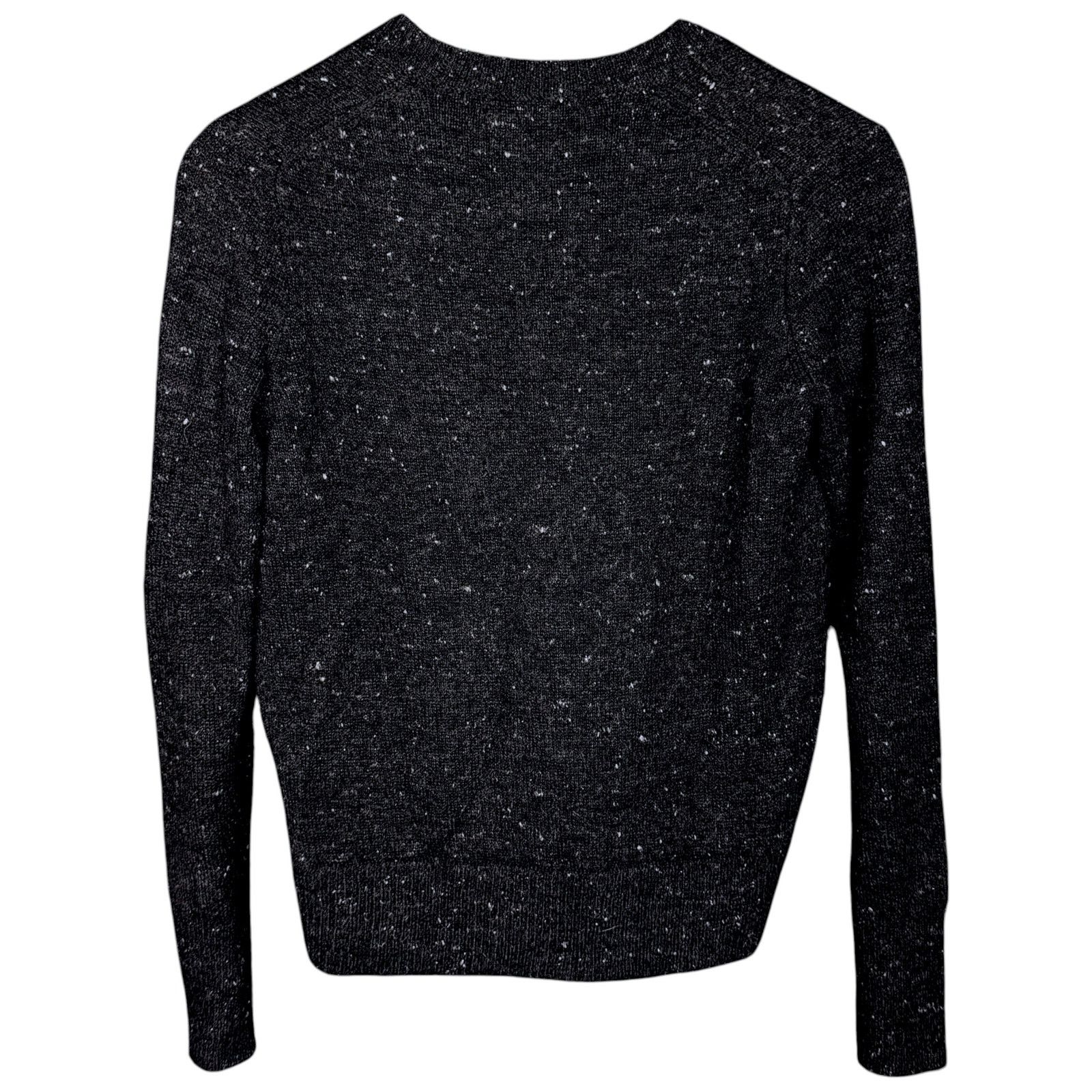 Madewell Madewell Grey Speckle Women XS Wrap Front Wool Blend Sweater Size XS / US 0-2 / IT 36-38 - 7 Thumbnail