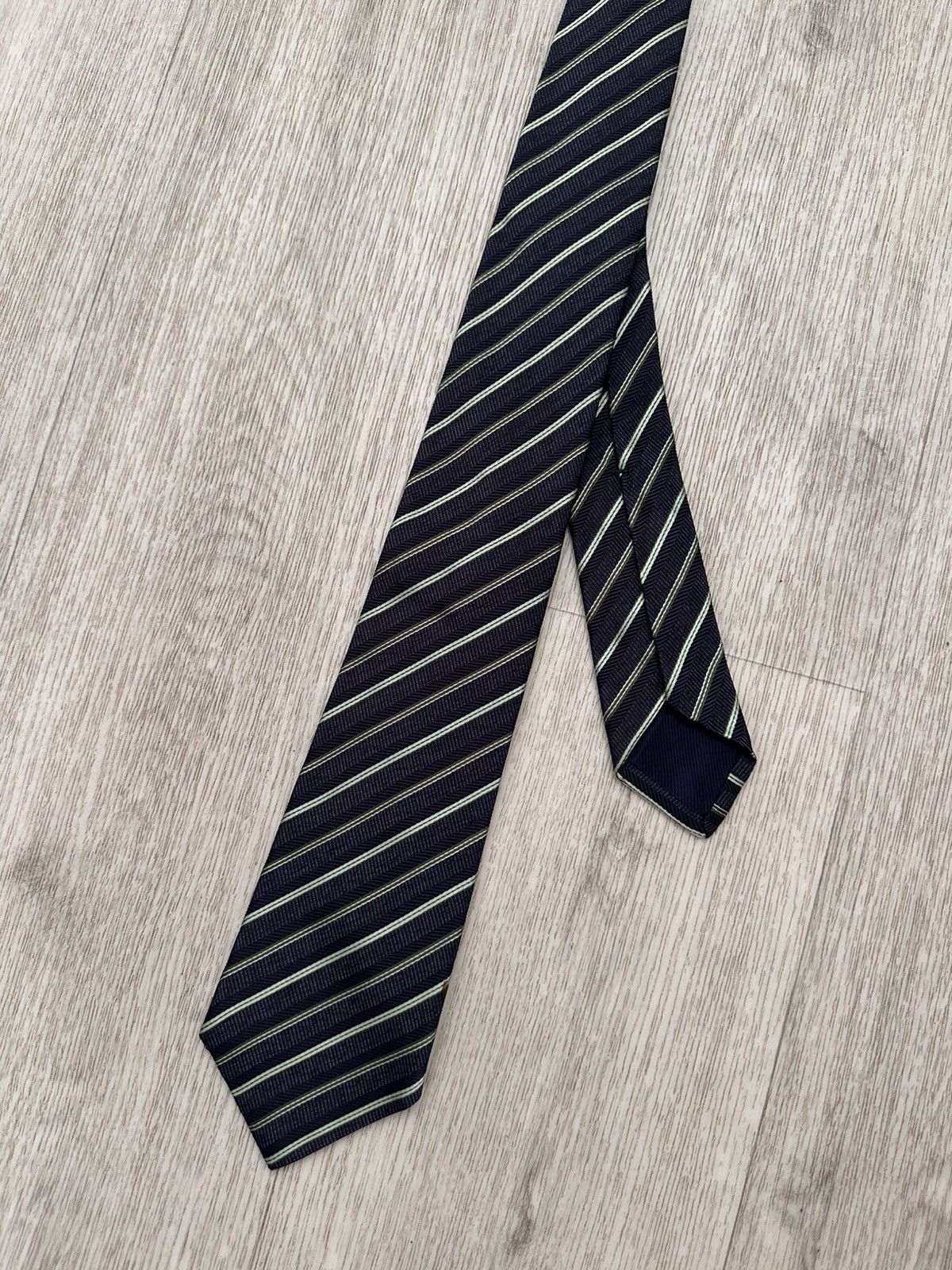 Kiton Kiton Napoli Blue Tie Size ONE SIZE - 2 Thumbnail