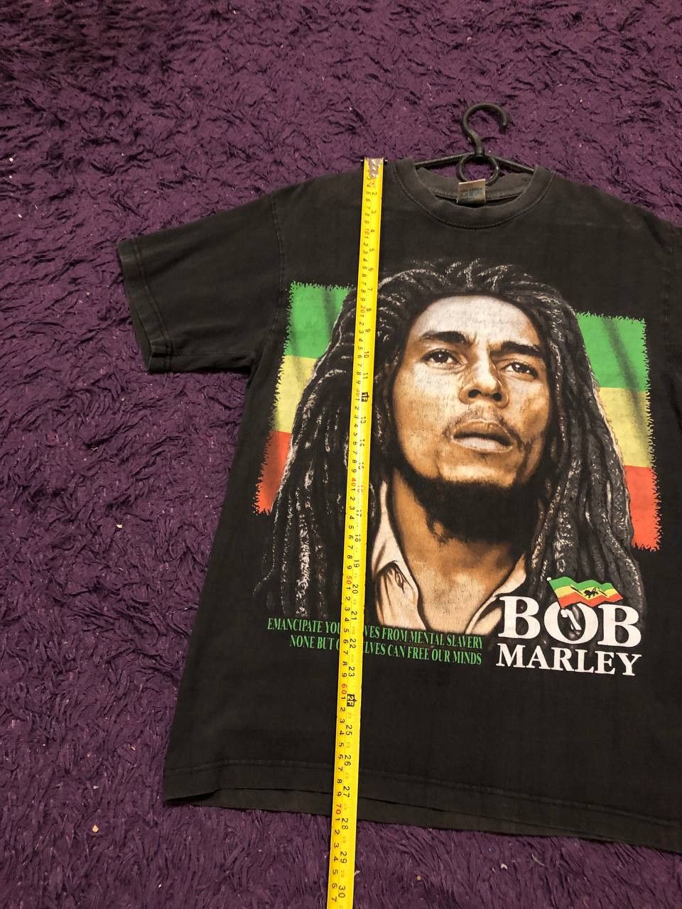 Vintage BOB MARLEY FAN SHIRT T-Shirt Size US M / EU 48-50 / 2 - 9 Thumbnail