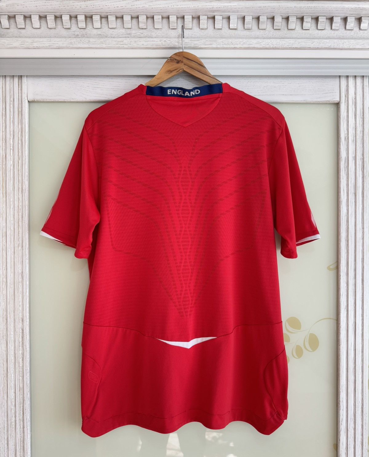 Umbro England 2008-2009 Away Soccer Jersey Football Kit Shirt Size US L / EU 52-54 / 3 - 2 Thumbnail