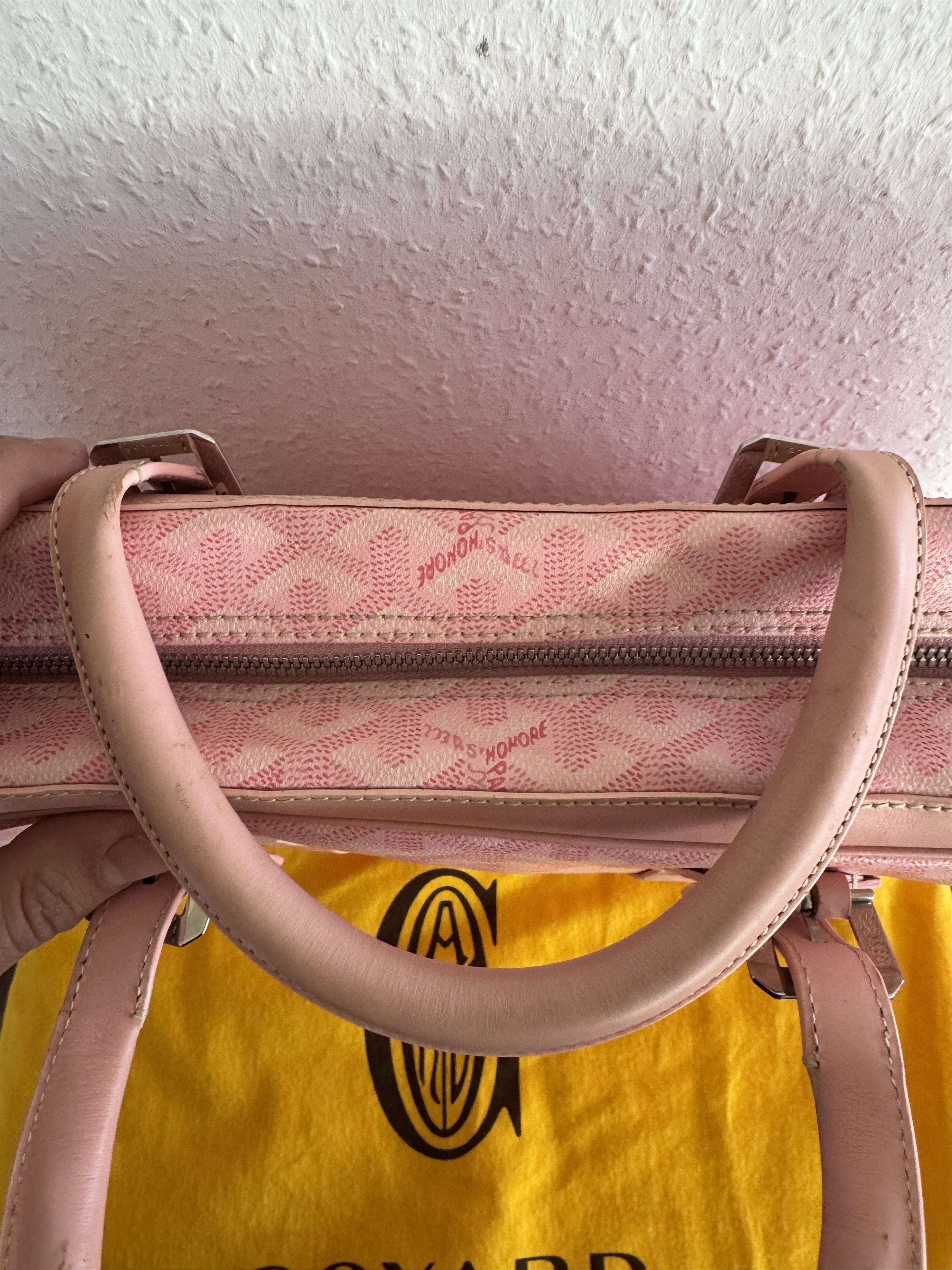 Goyard Goyard Ambassade MM Pink Monogram Briefcase Size ONE SIZE - 13 Thumbnail
