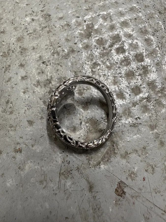 Roberto Cavalli × Vintage Cavalli Blue Asian Dragon Metal Ring Size ONE SIZE - 2 Thumbnail