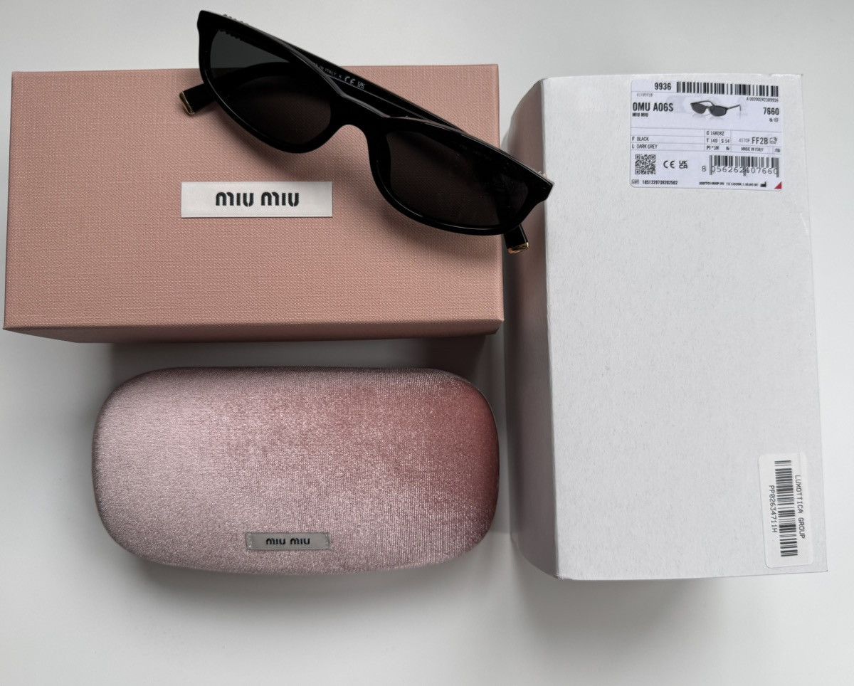 Miu Miu NEW Miu Miu sunglasses MU A06S 16K08Z Size ONE SIZE - 6 Thumbnail