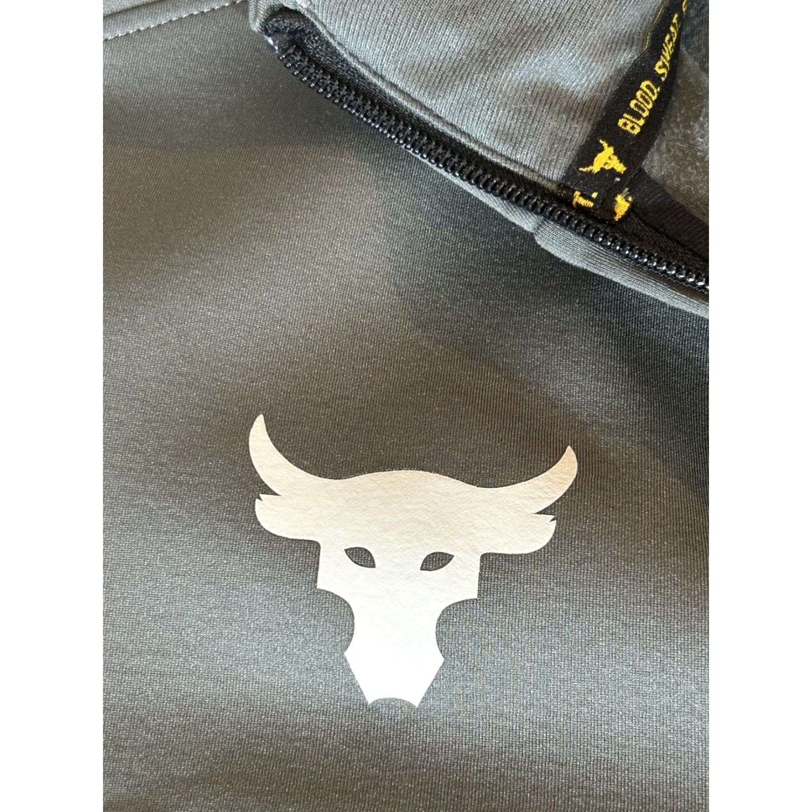 Under Armour Under Armour Project Rock Jacket Mens Small Black Full Zip Track Gym Fitted UA Size US S / EU 44-46 / 1 - 4 Thumbnail