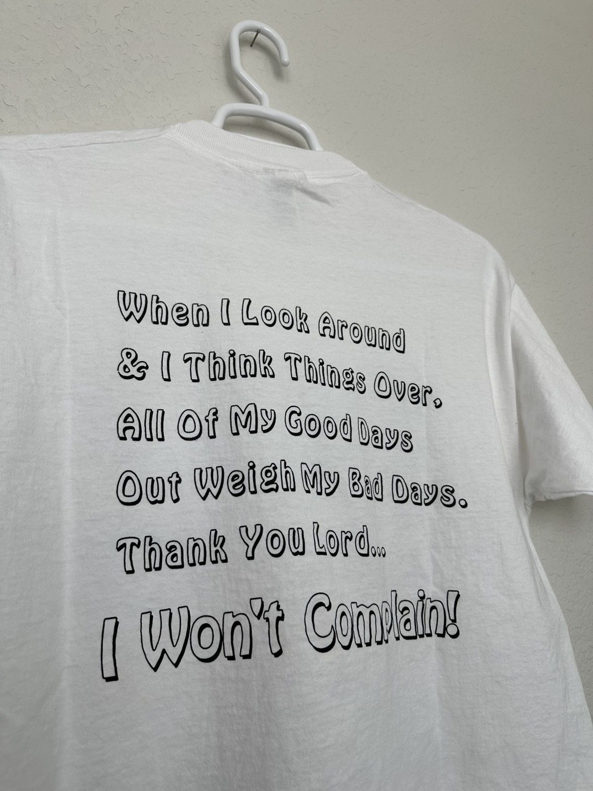 Fruit Of The Loom × Vintage Vintage 90s Lord Jesus God Has Been Good 2 Me Single Stitch Size US XL / EU 56 / 4 - 4 Thumbnail