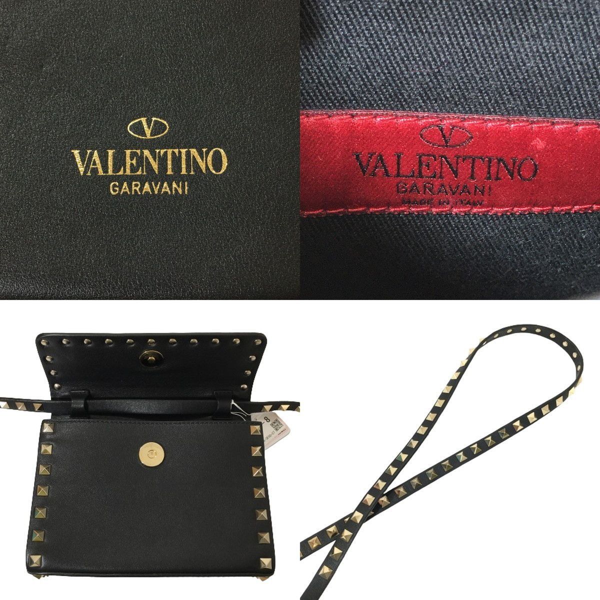 Valentino VALENTINO GARAVANI rock studded BAG 0 Size ONE SIZE - 6 Thumbnail