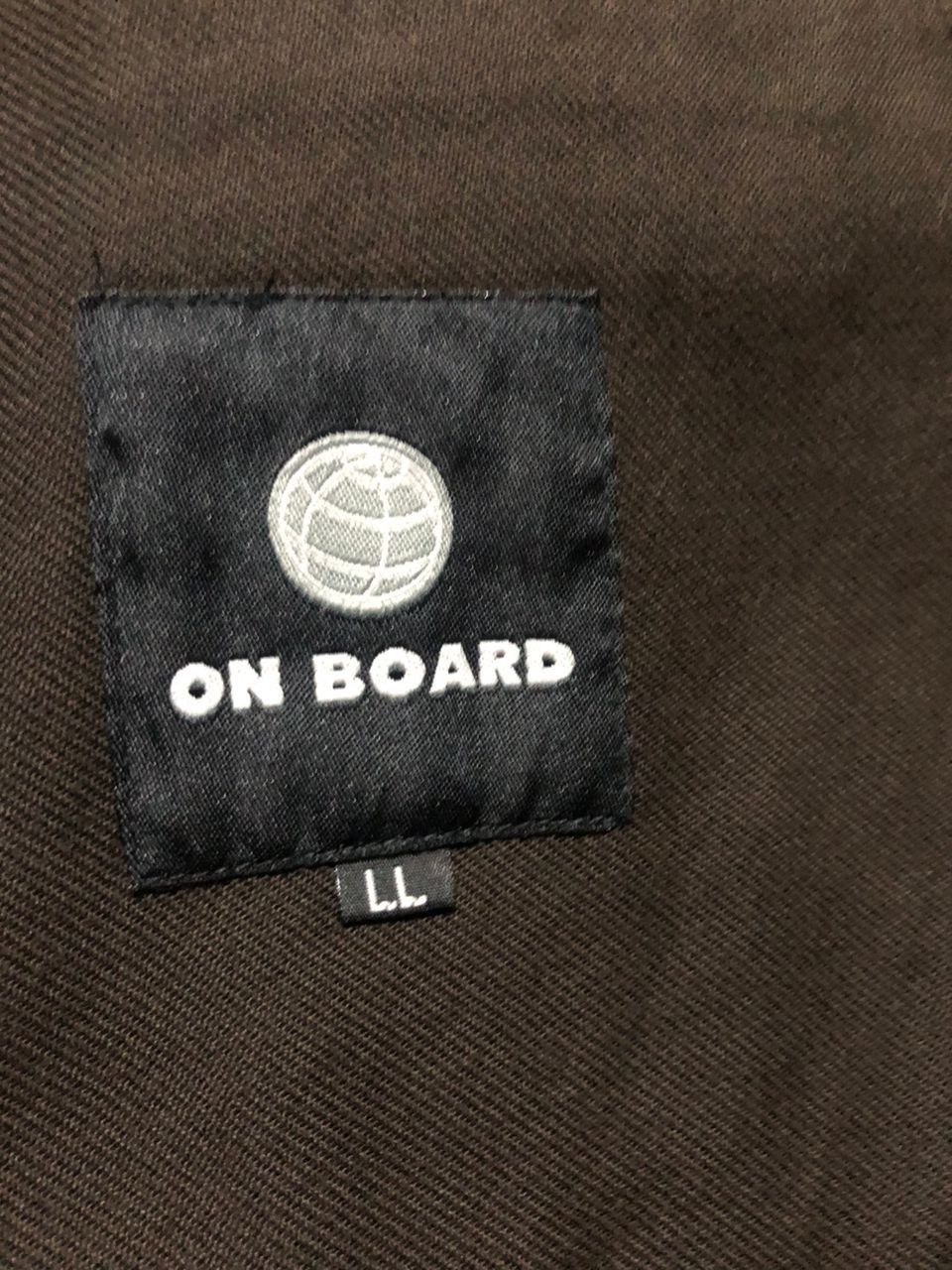Japanese Brand Japanese Brand On Board Denim Work Jacket Brown Size US M / EU 48-50 / 2 - 10 Thumbnail