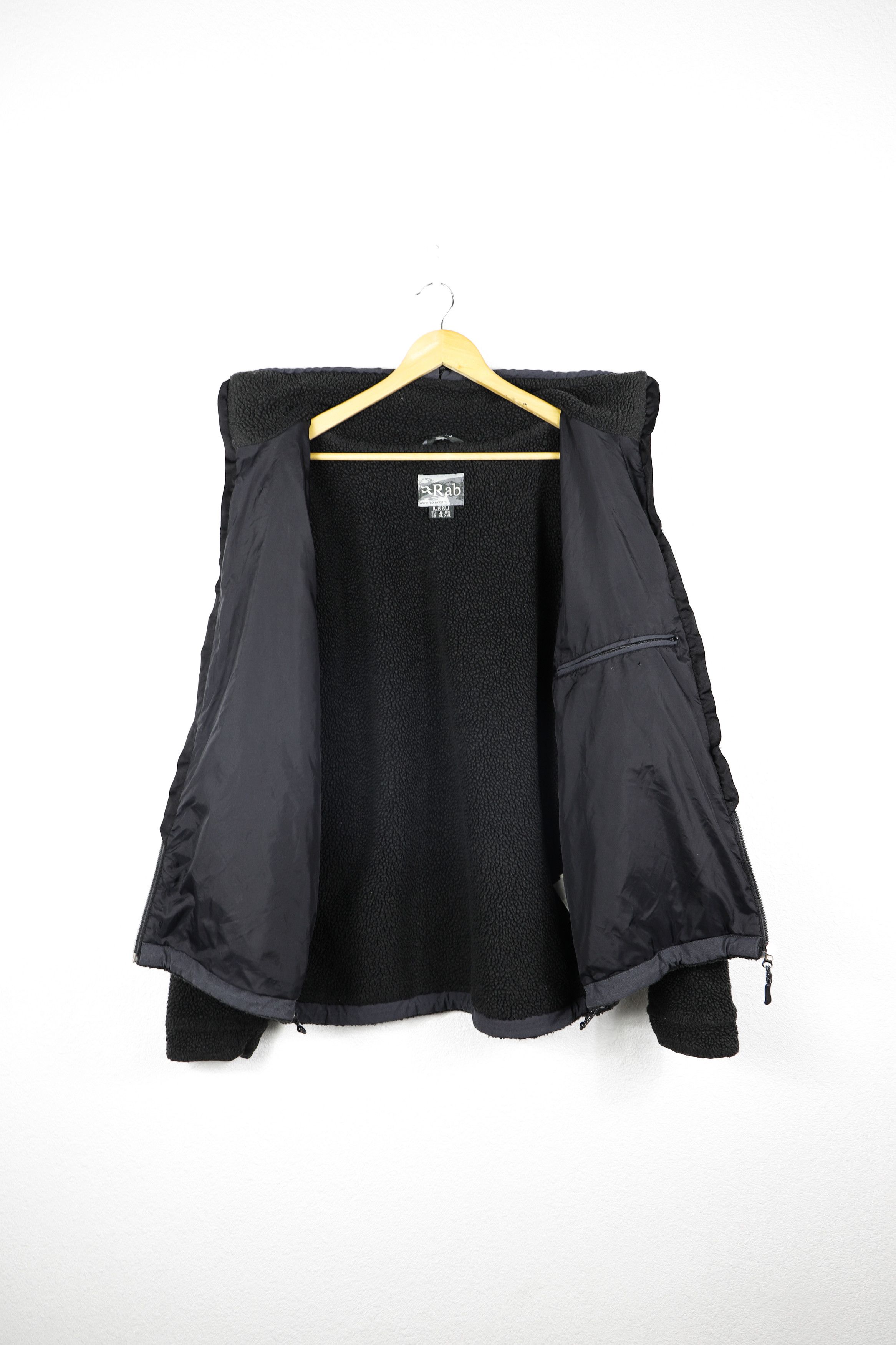 Rab Rab Classic Black Double Pile Fleece Sherpa Jacket XL Size US XL / EU 56 / 4 - 6 Thumbnail