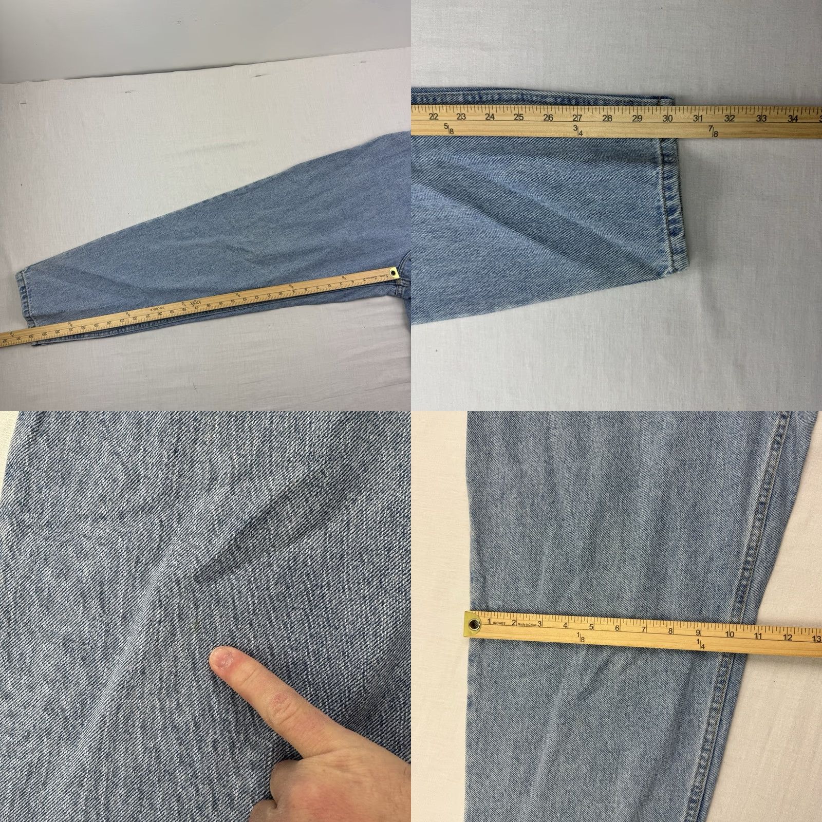Vintage VINTAGE Zena Jeans Womens 12 Average High Waist Mom Jeans 1980s Pants High Rise Blue 90s 80s Womens Jeans Size 34" / US 12 / IT 48 - 8 Thumbnail