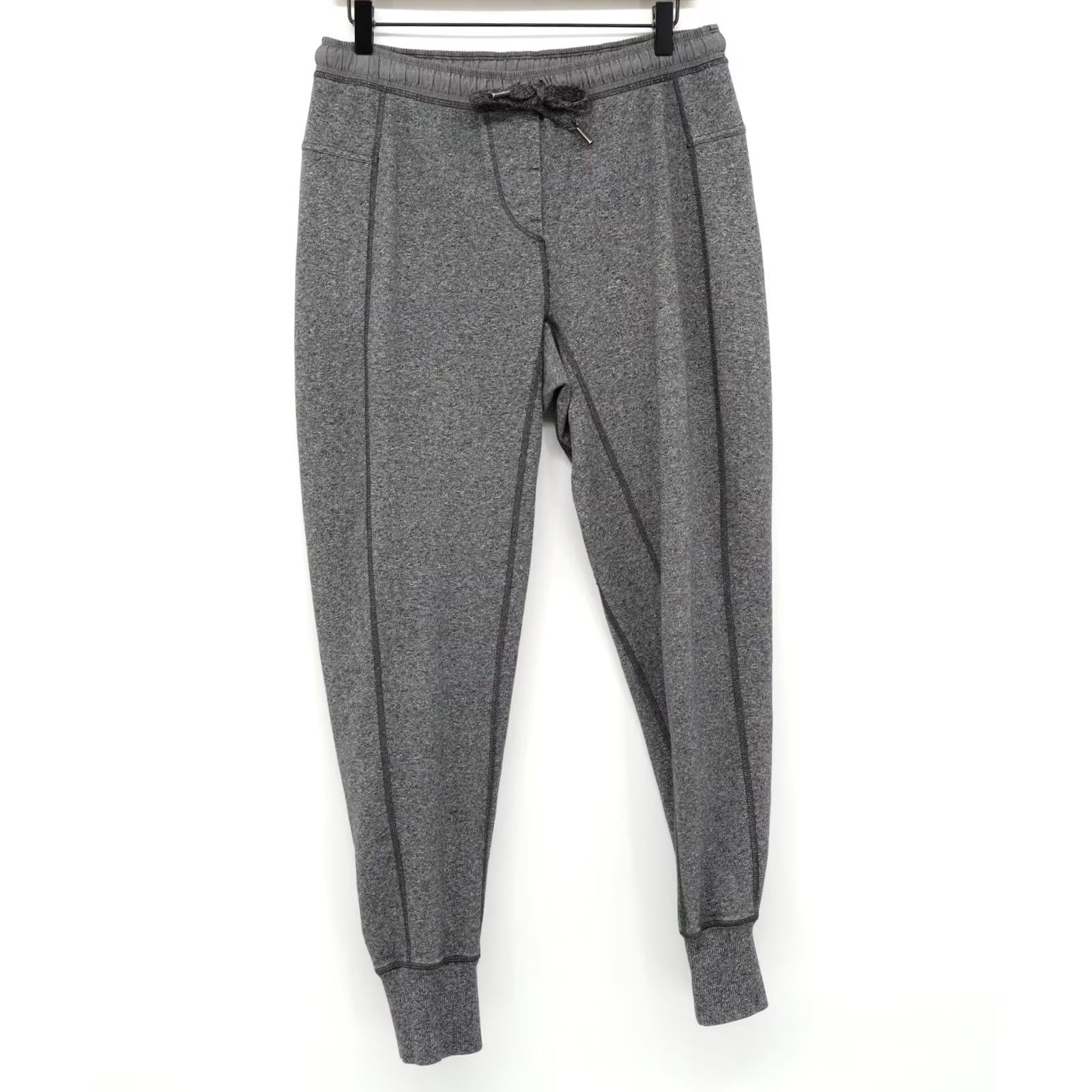 Lululemon Lululemon Cool & Collected Joggers 30" Inseam Heathered Speckled Grey Sz 10 Size 32" / US 10 / IT 46 - 2 Thumbnail