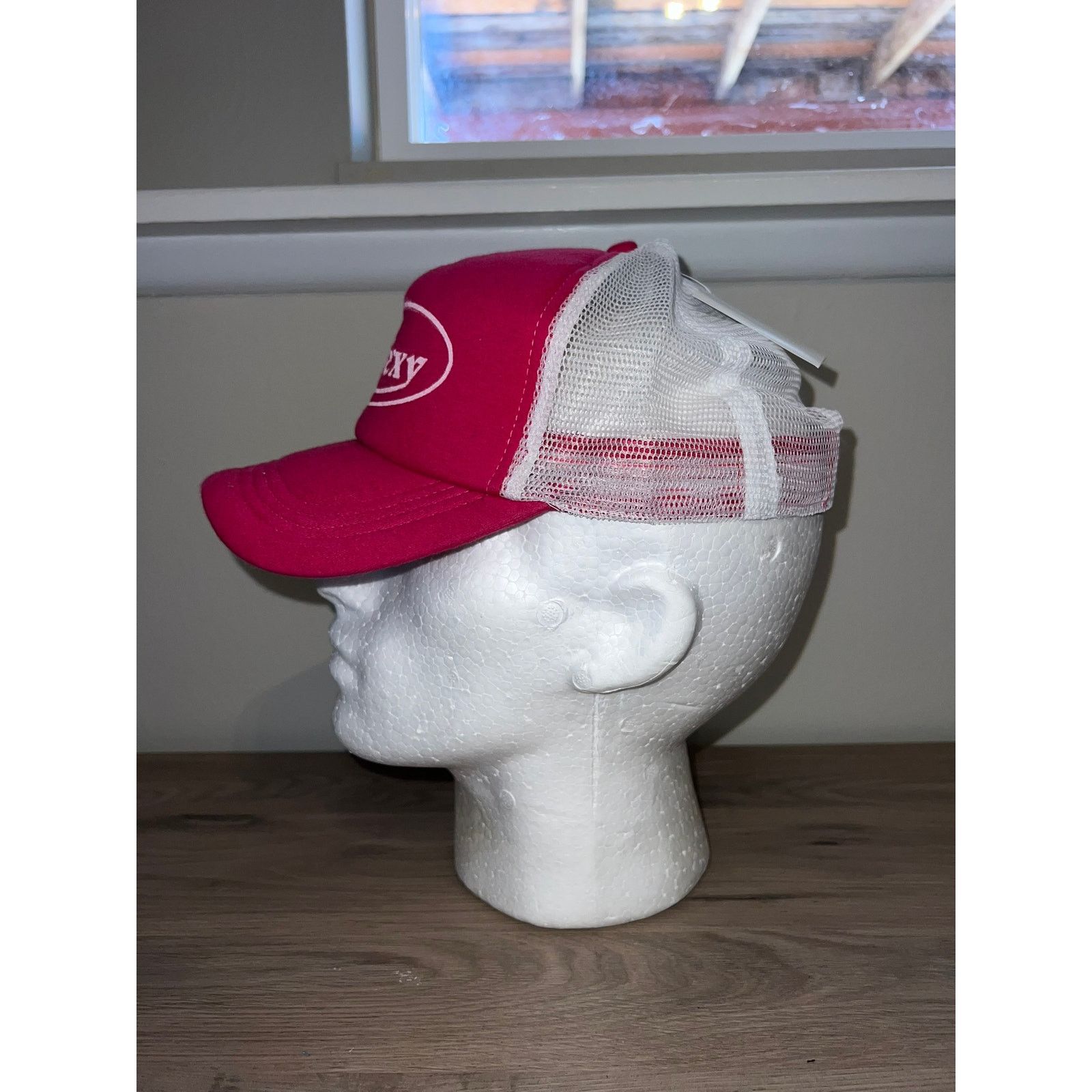 Vintage Y2K Von Sexy Pink Trucker Hat Headwear Designer Spoof 2000s Size ONE SIZE - 3 Thumbnail