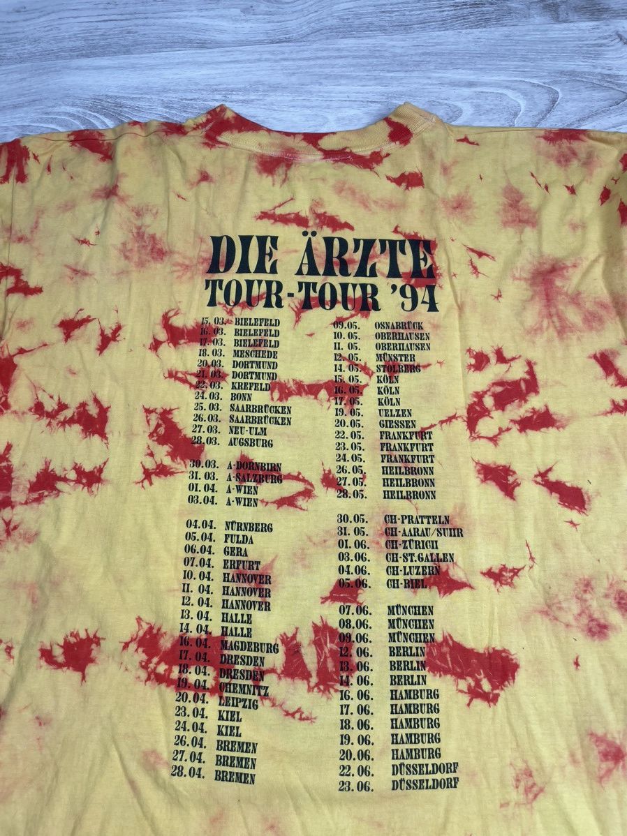 Band Tees 1994 rare Die Ärzte band tour tshirt Size US XL / EU 56 / 4 - 5 Thumbnail