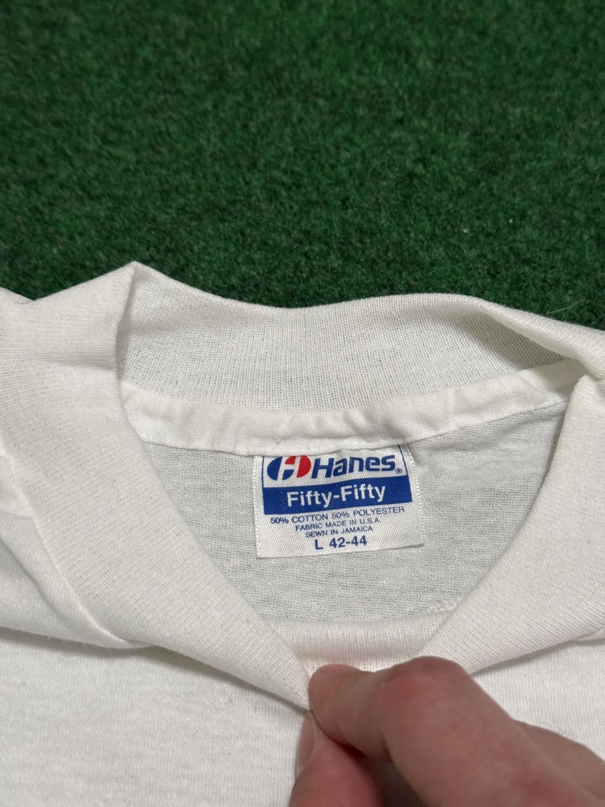 Hanes Fast Pitch Softball Vintage 80s Erie Pa Lrg 20.5x31 T Shirt Size US L / EU 52-54 / 3 - 4 Thumbnail