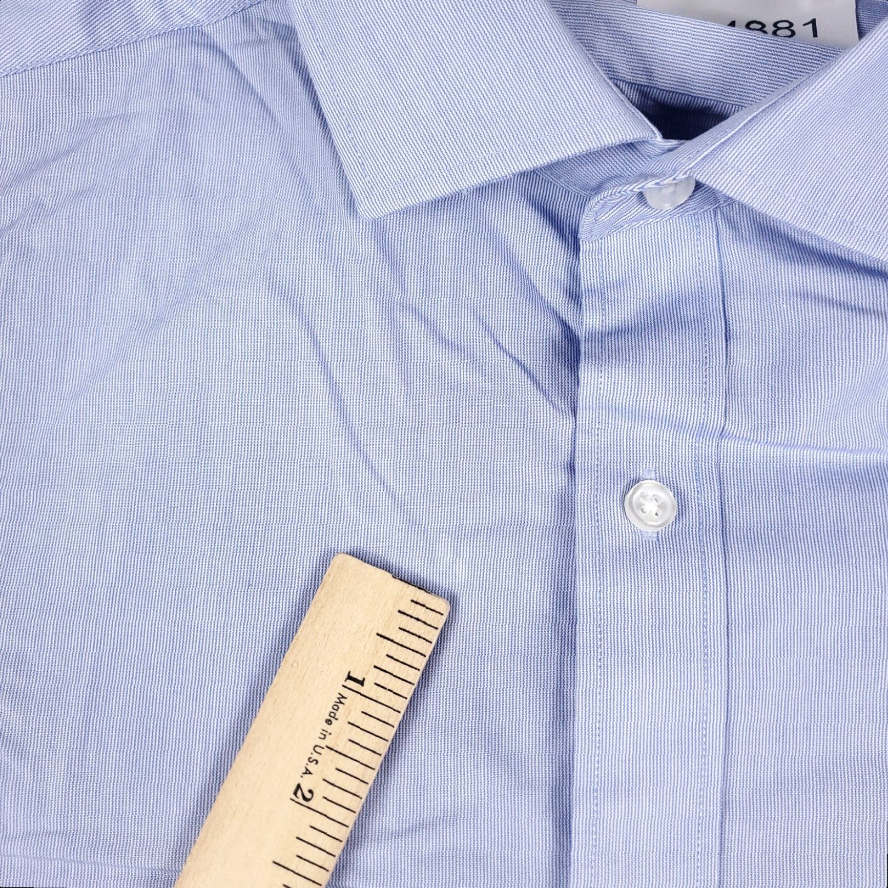 Tommy Hilfiger Tommy Hilfiger Shirt Men Large Blue Button-Up Long Sleeve Cotton Casual Mens Size US L / EU 52-54 / 3 - 4 Thumbnail